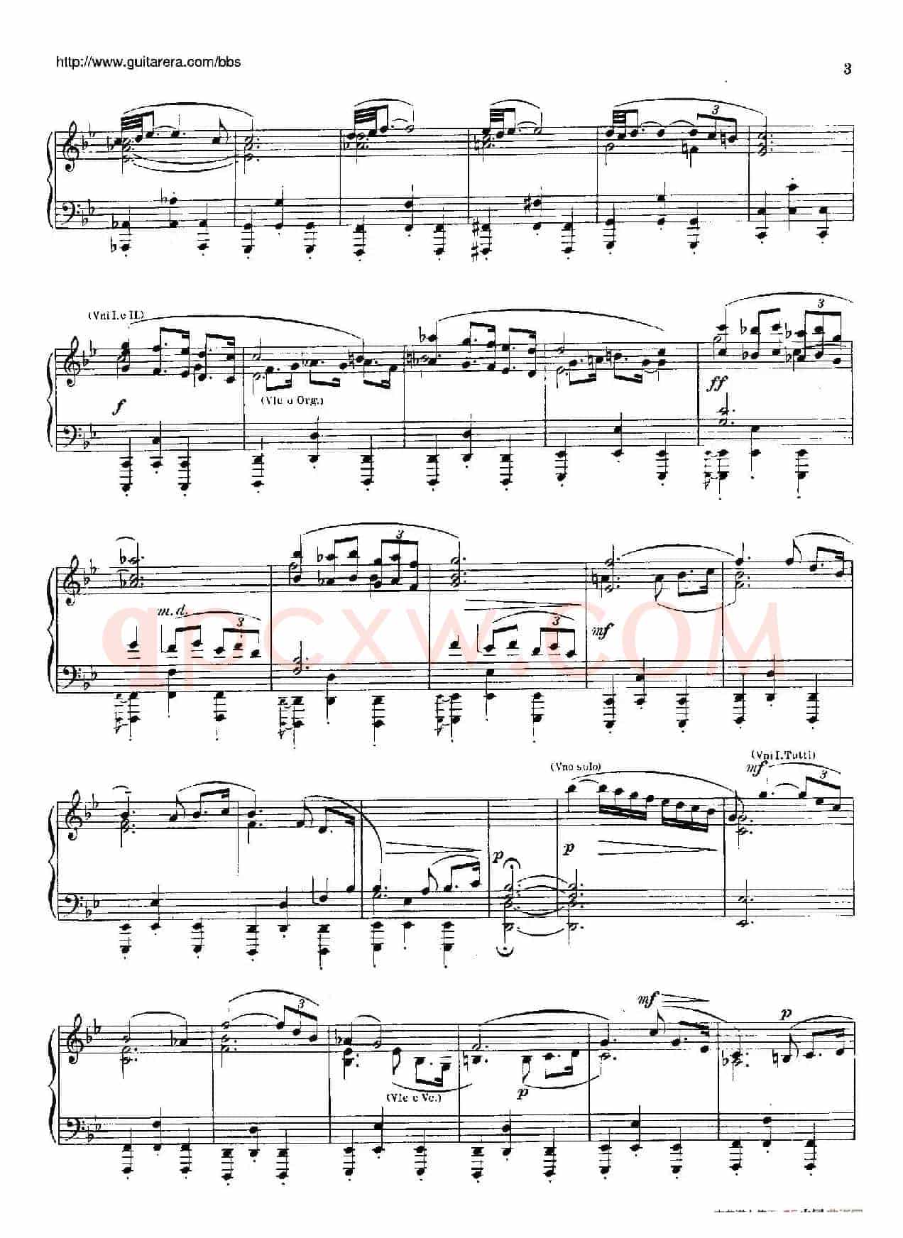 Adagio in G minor(g小调柔板)