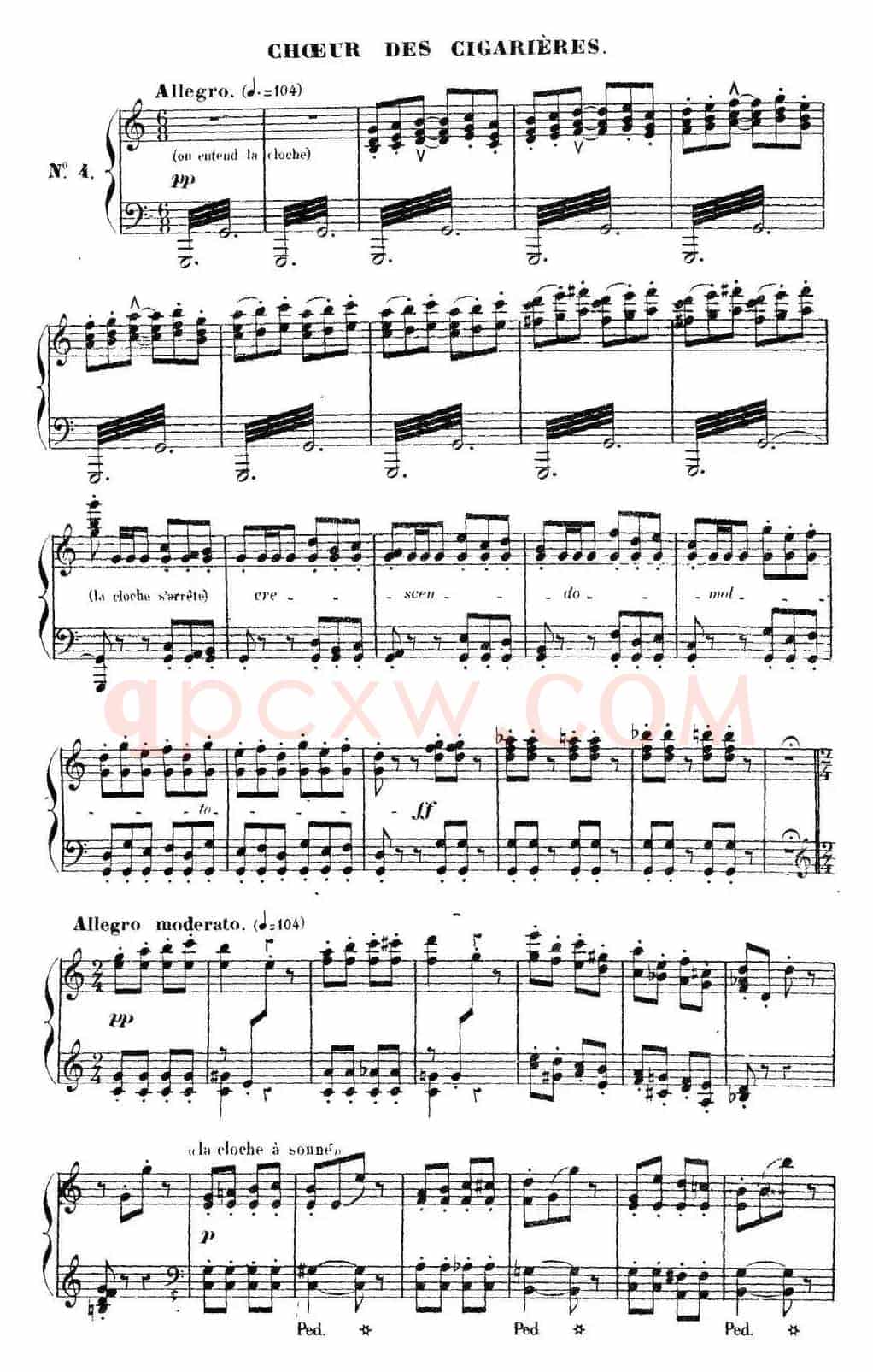 Carmen for Solo Piano（卡门全剧钢琴独奏版）（No.4）