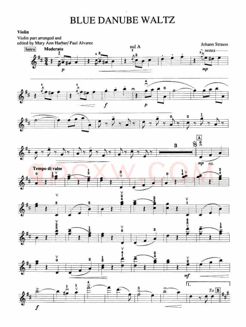 BLUE DANUBE WALTZ