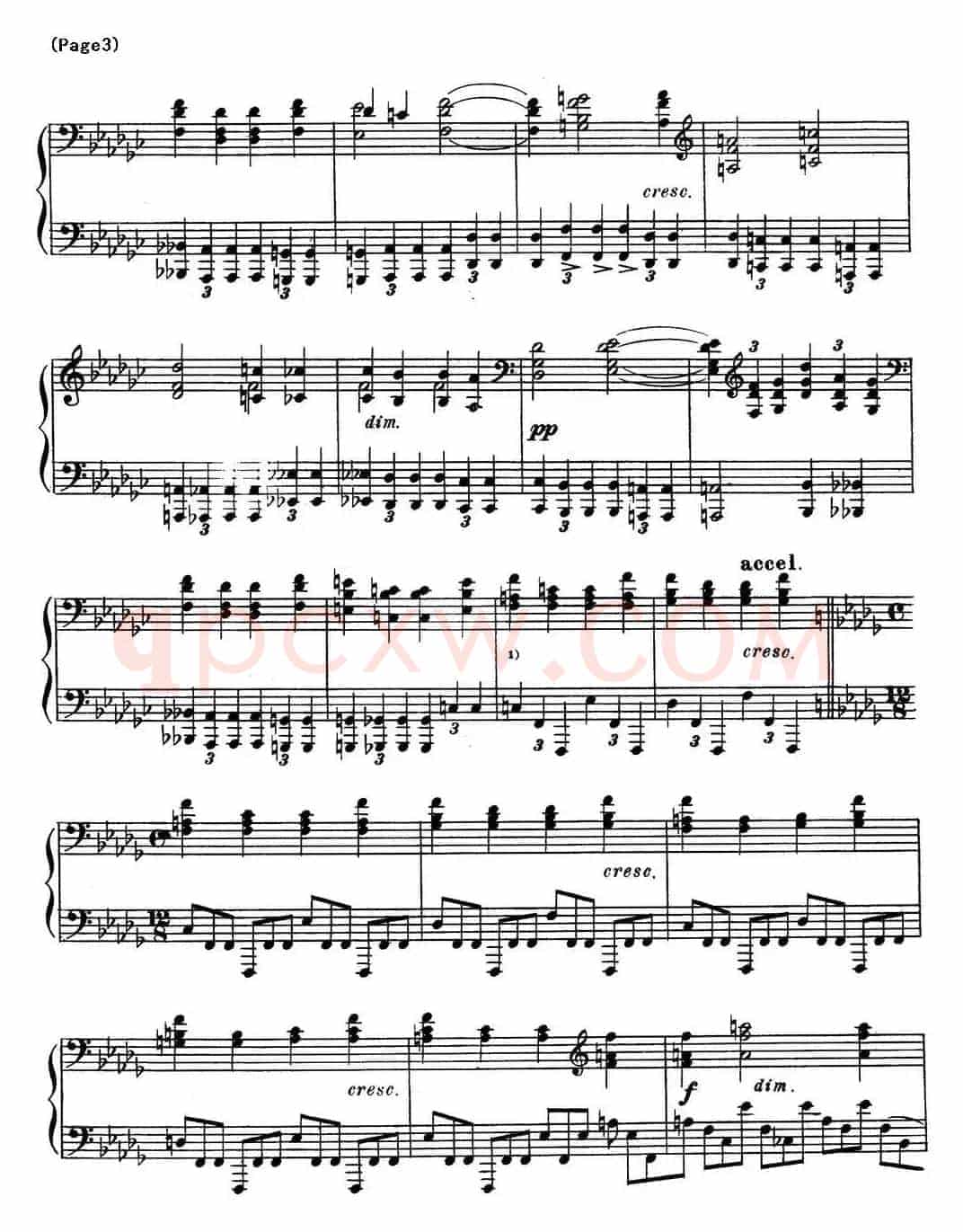 斯克里亚宾12首钢琴练习曲 Op8(No.7 Alexander Scriabin Etudes)