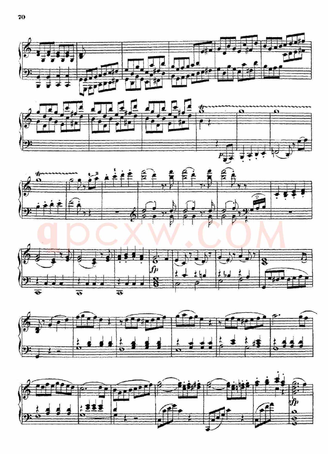 Piano Sonata No.4 in C Major Op.38(C大调第四钢琴奏鸣曲)