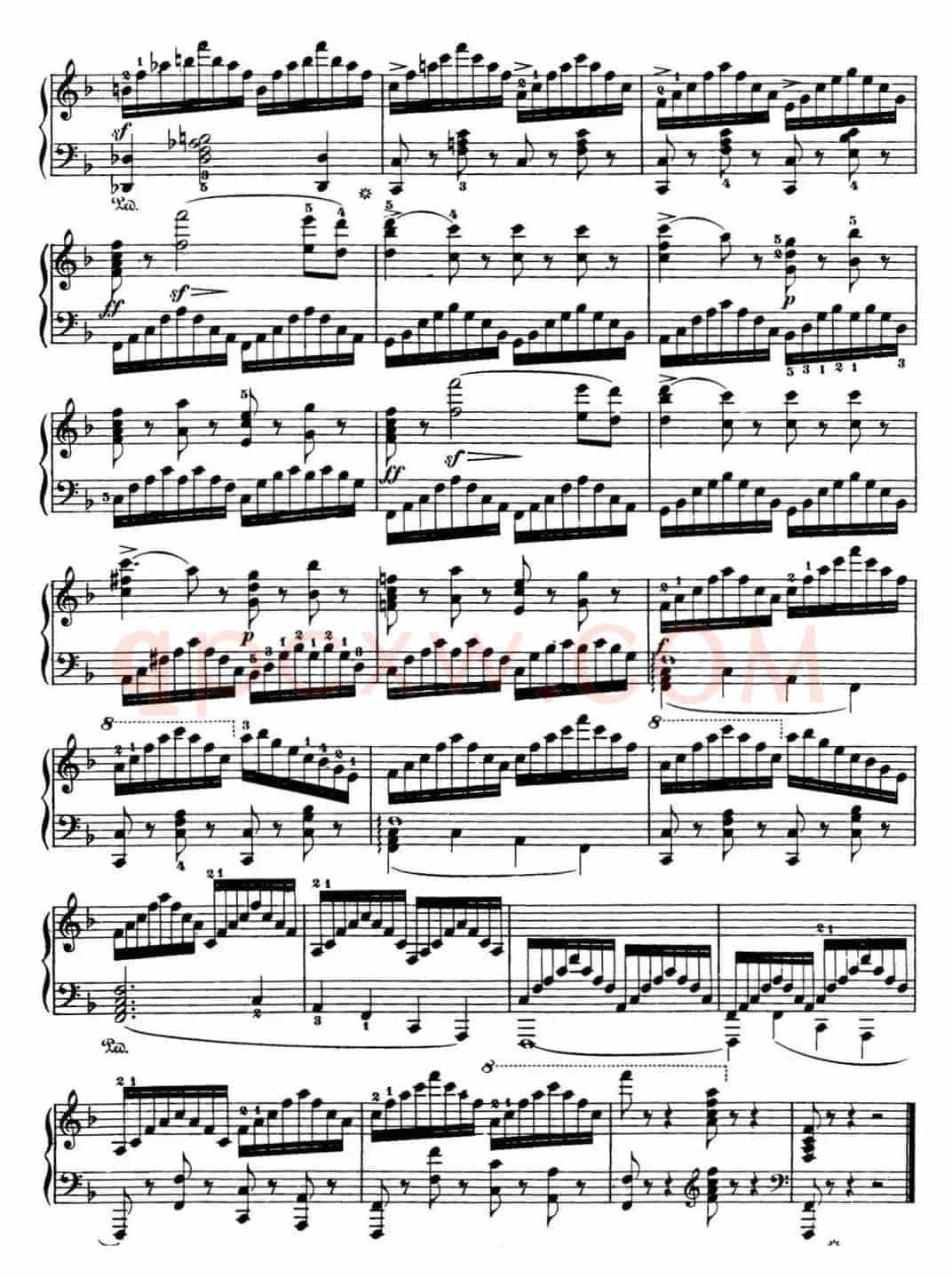 50首车尔尼Op.740钢琴手指灵巧技术练习曲（NO.46）