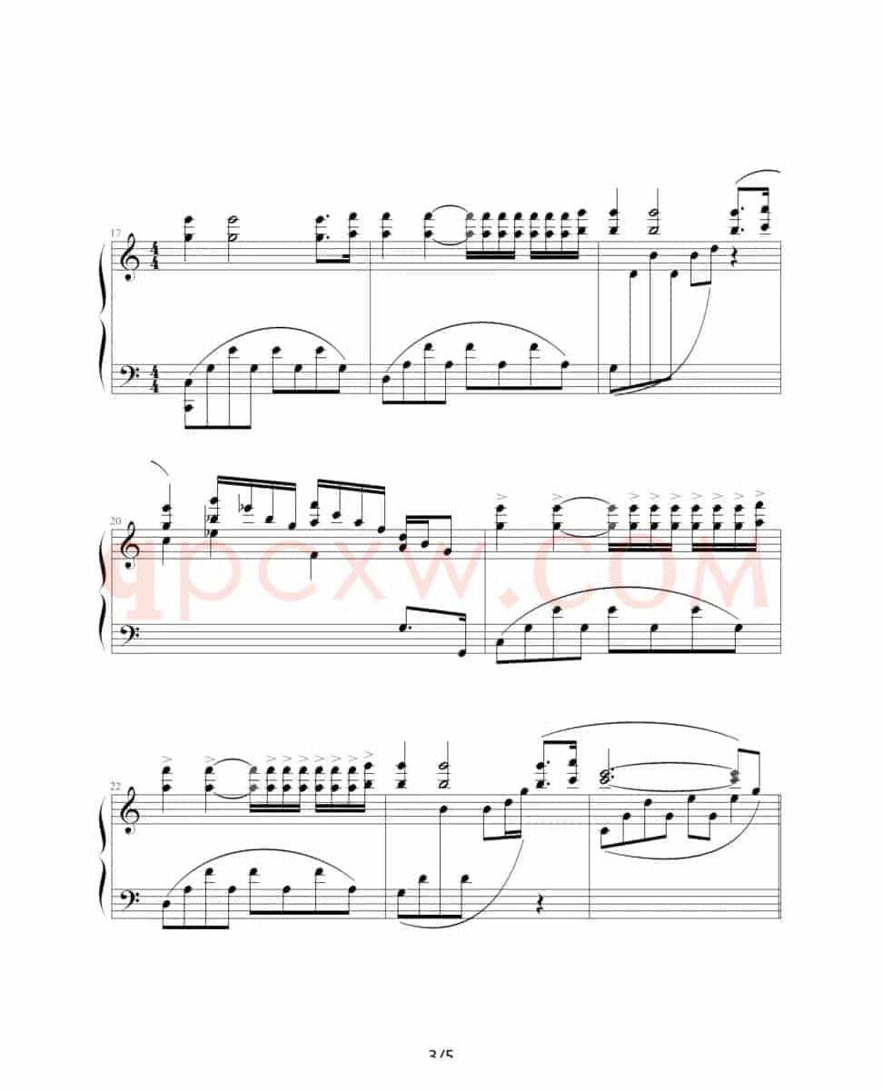 阿蒂丽娜叙事曲（李拓制谱版）