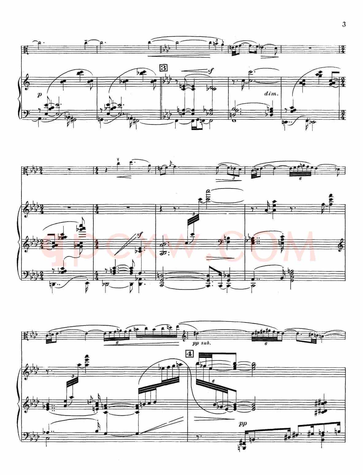 传奇 Op.66（中音萨克斯+钢琴伴奏）