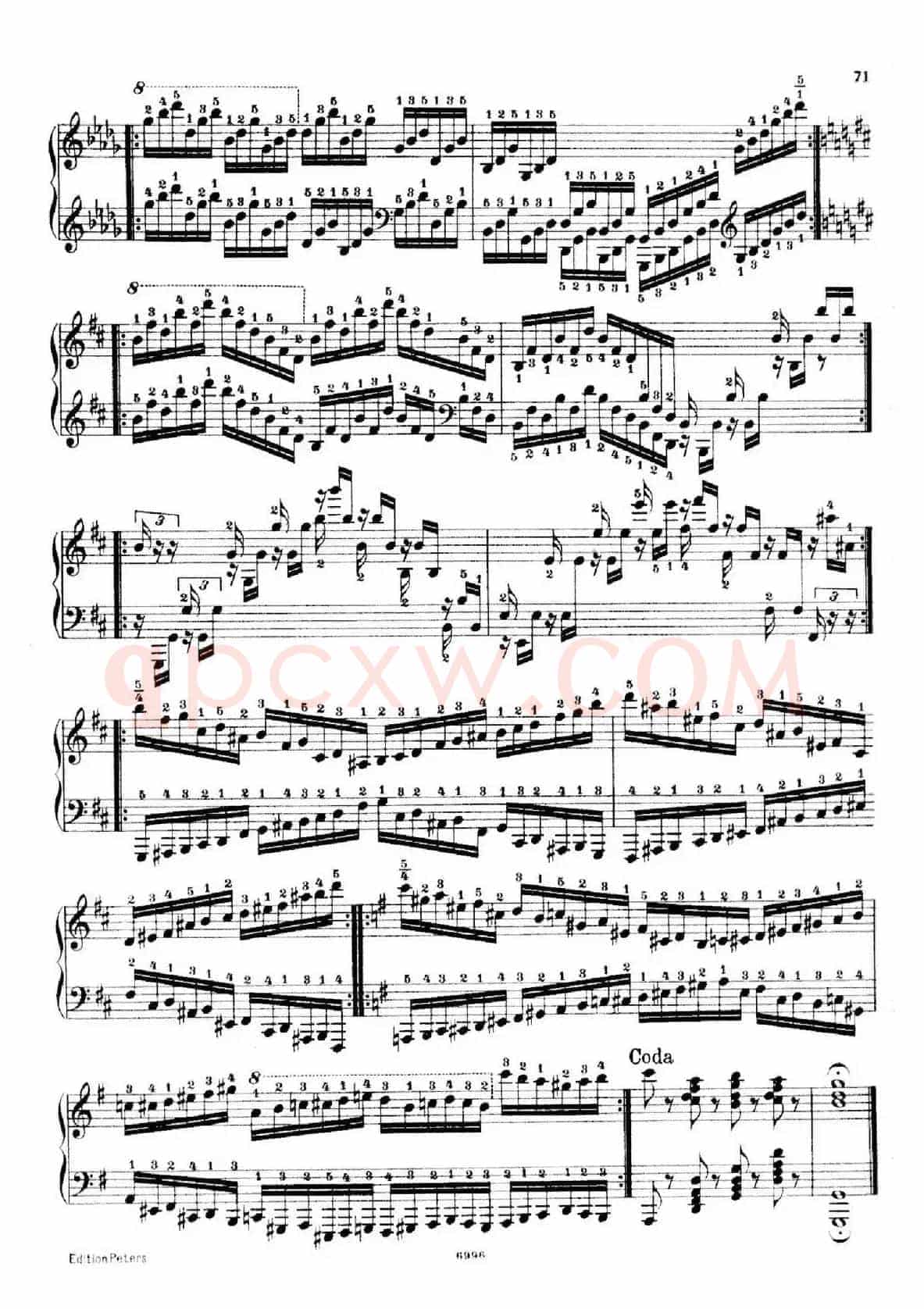 School of the Virtuoso Op.365(60首钢琴高级练习曲·29)