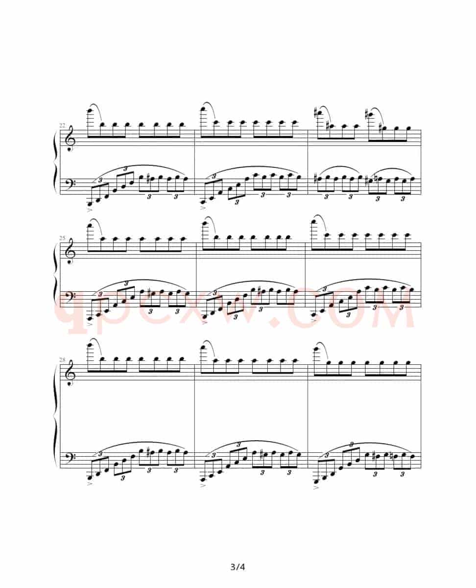 a小调练习曲