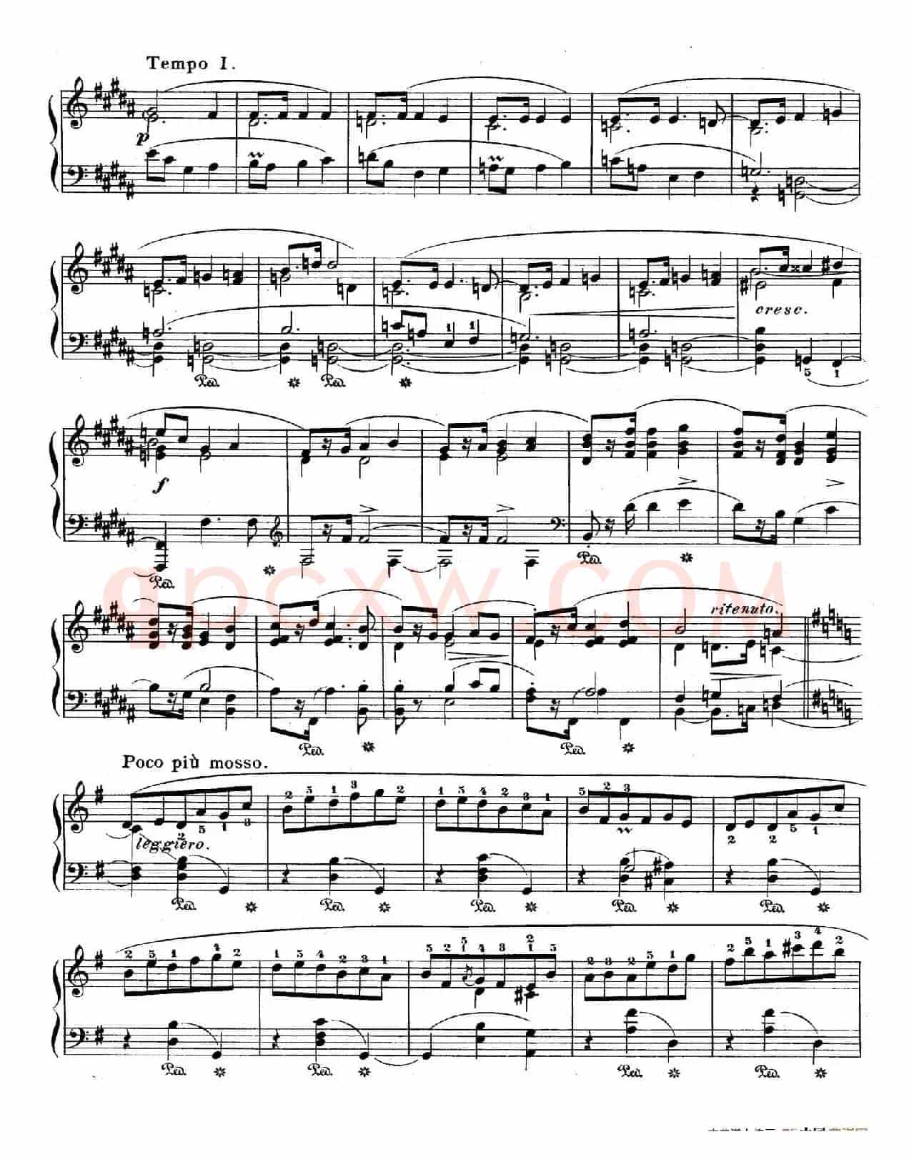 Trois Mazurkas Op.56(3首玛祖卡舞曲·1)