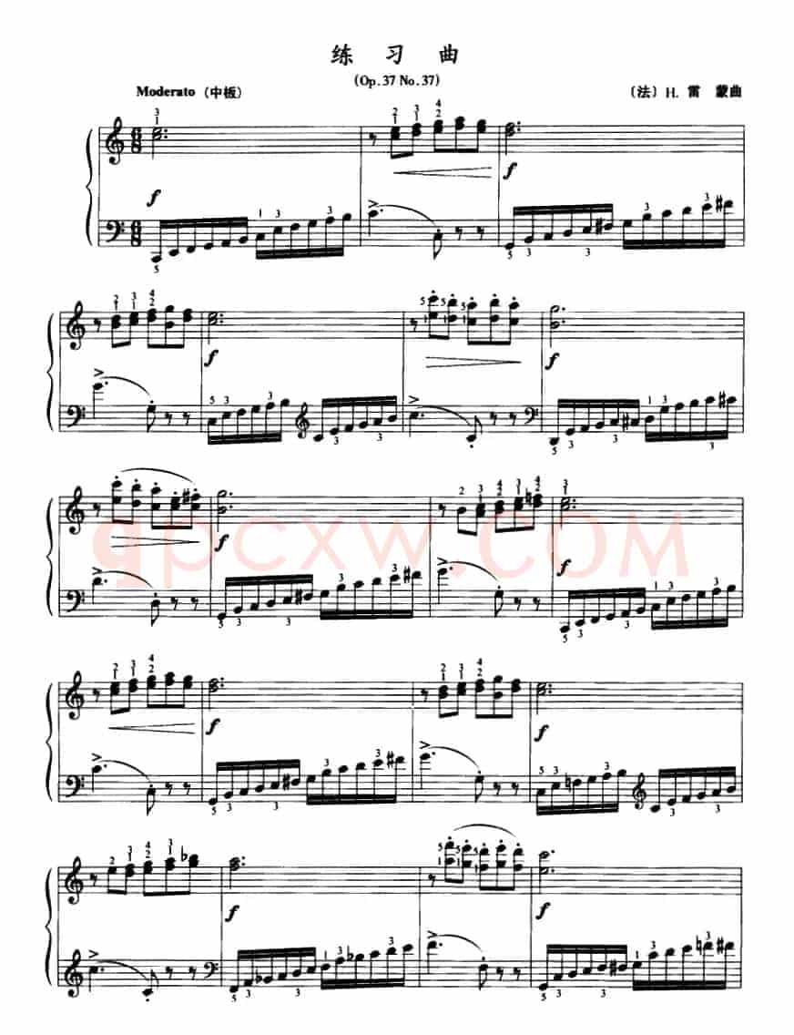 练习曲（Op.37No.37）