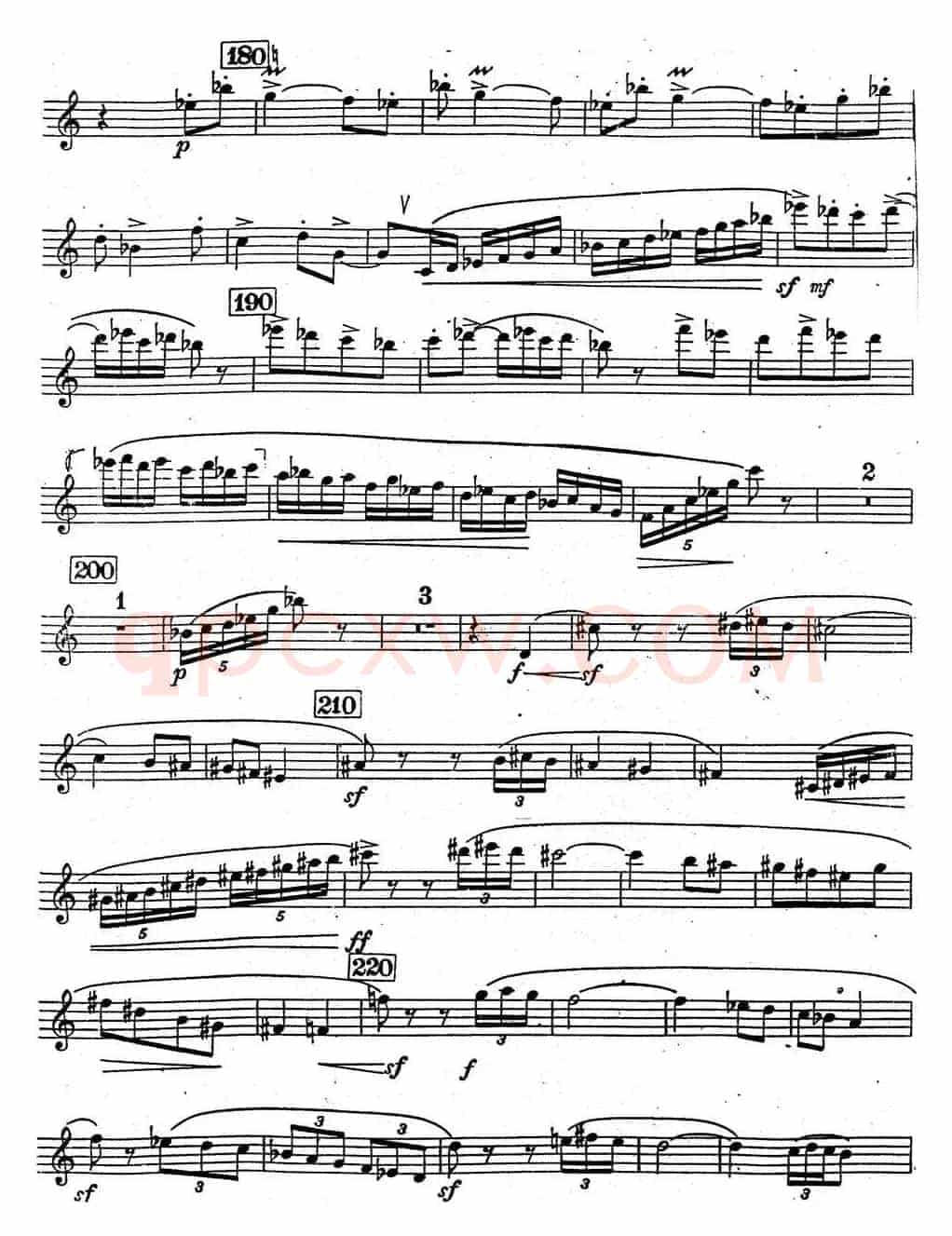 克莱斯顿《中音萨克斯管奏鸣曲》第三乐章