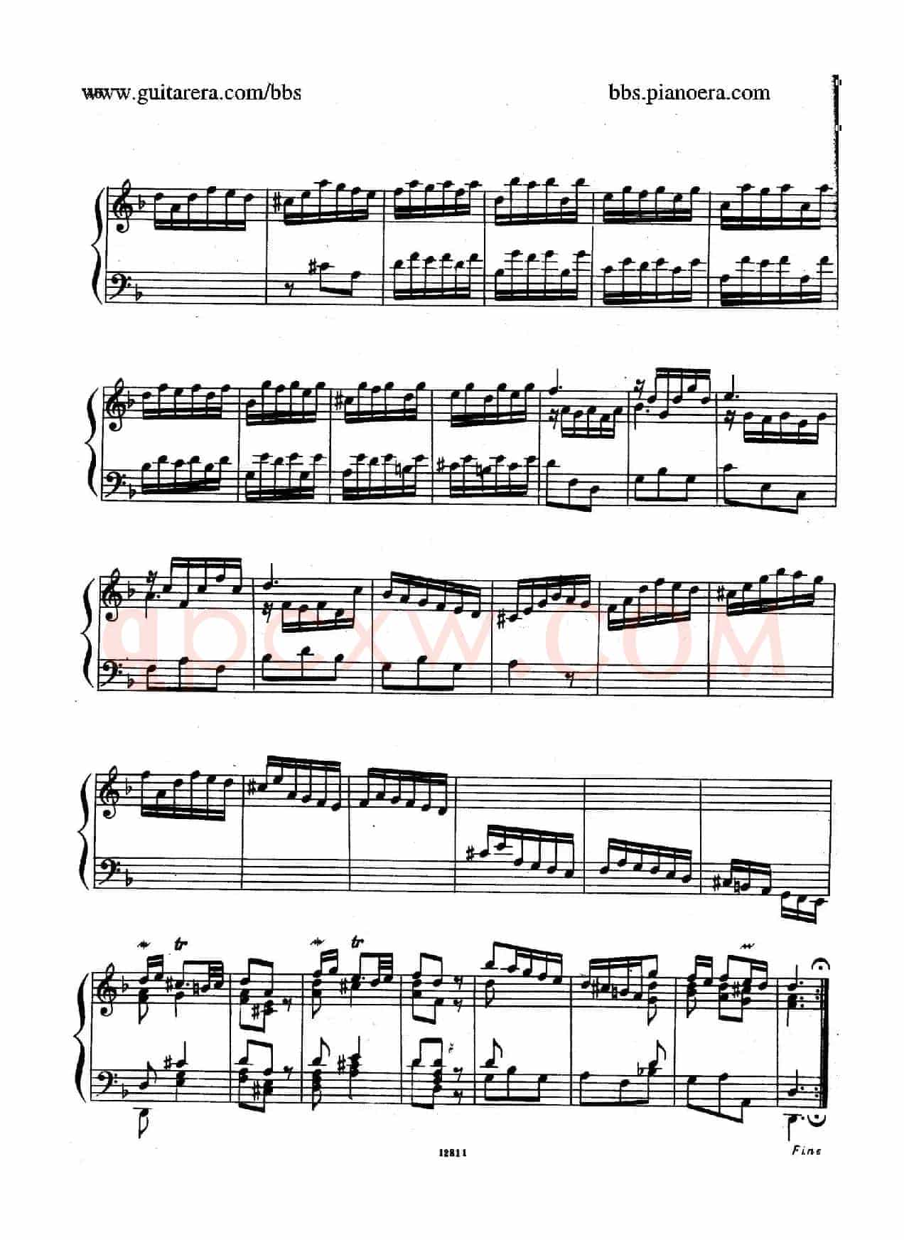 Suite No.3 in d Minor HWV 428(d小调第三组曲)