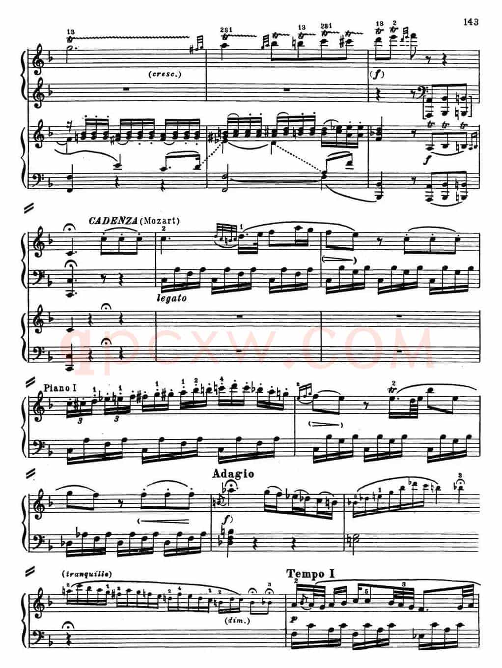 二十八部钢琴协奏曲 No.13（P31-45）