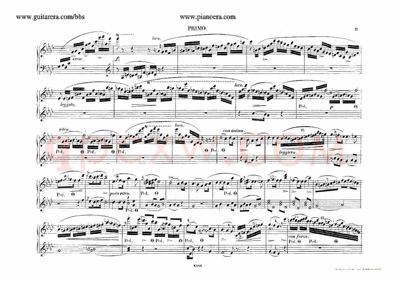Piano Concerto No.2 in f Minor Op.21(f小调第二钢琴协奏曲·四手联弹版)