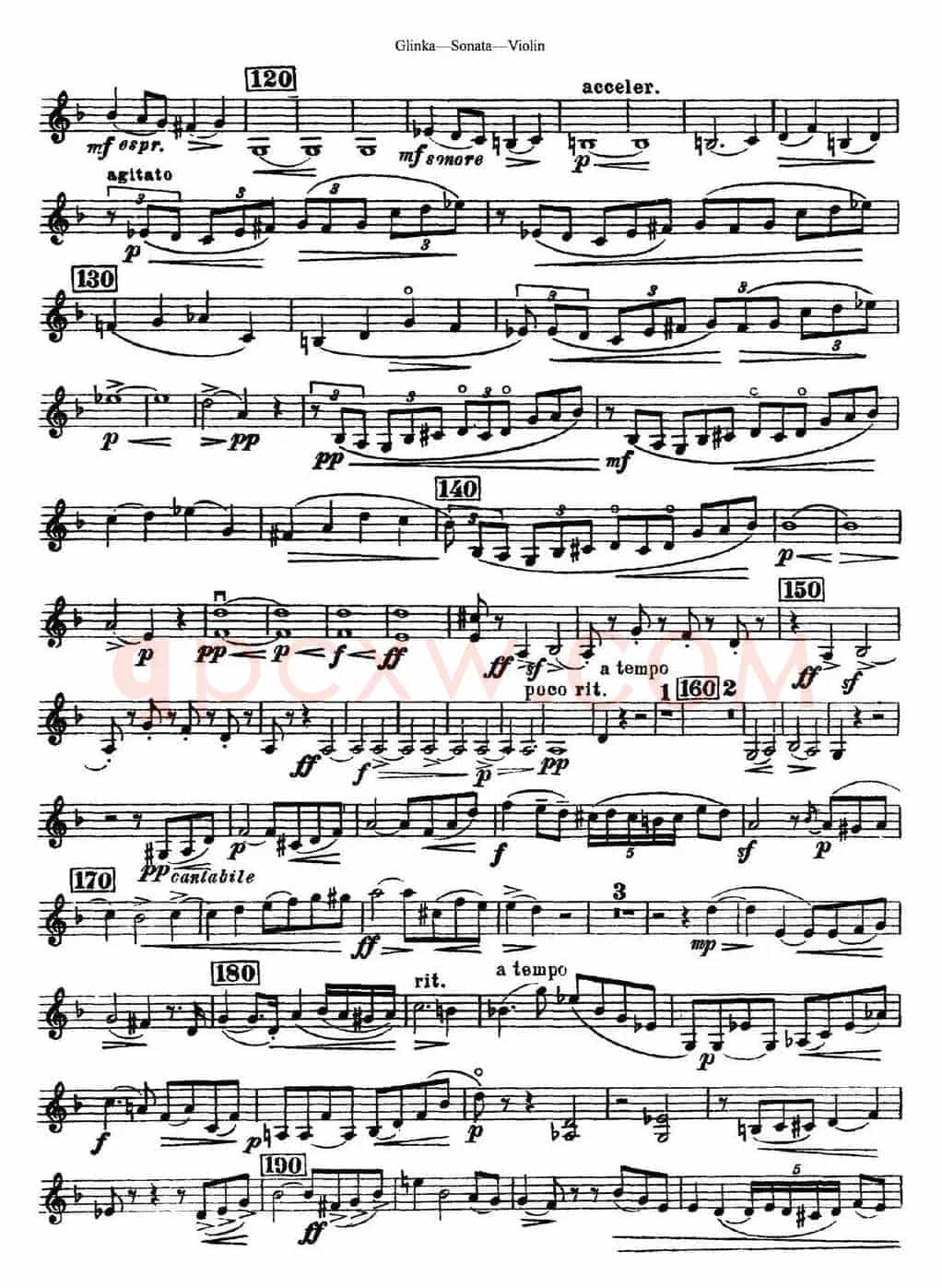 Gli<x>nka Sonata