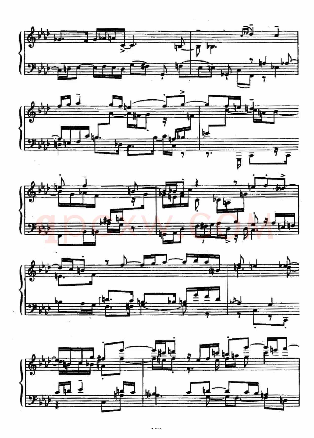 24 Preludes and Fugues Op.82（24首前奏曲与赋格·20）