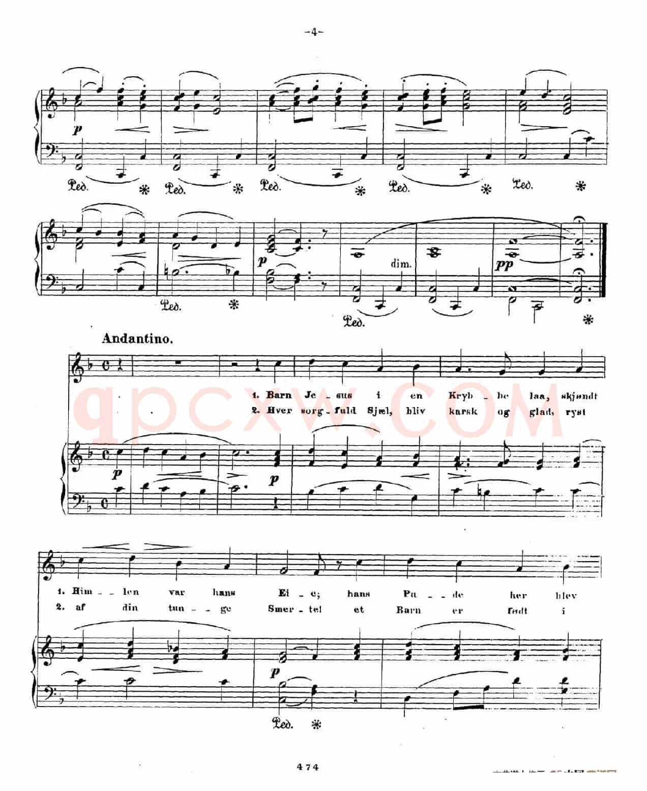 Bárnenes Juul Op.36(孩子们的圣诞夜·1. 圣诞钟声 2. 圣诞诗)