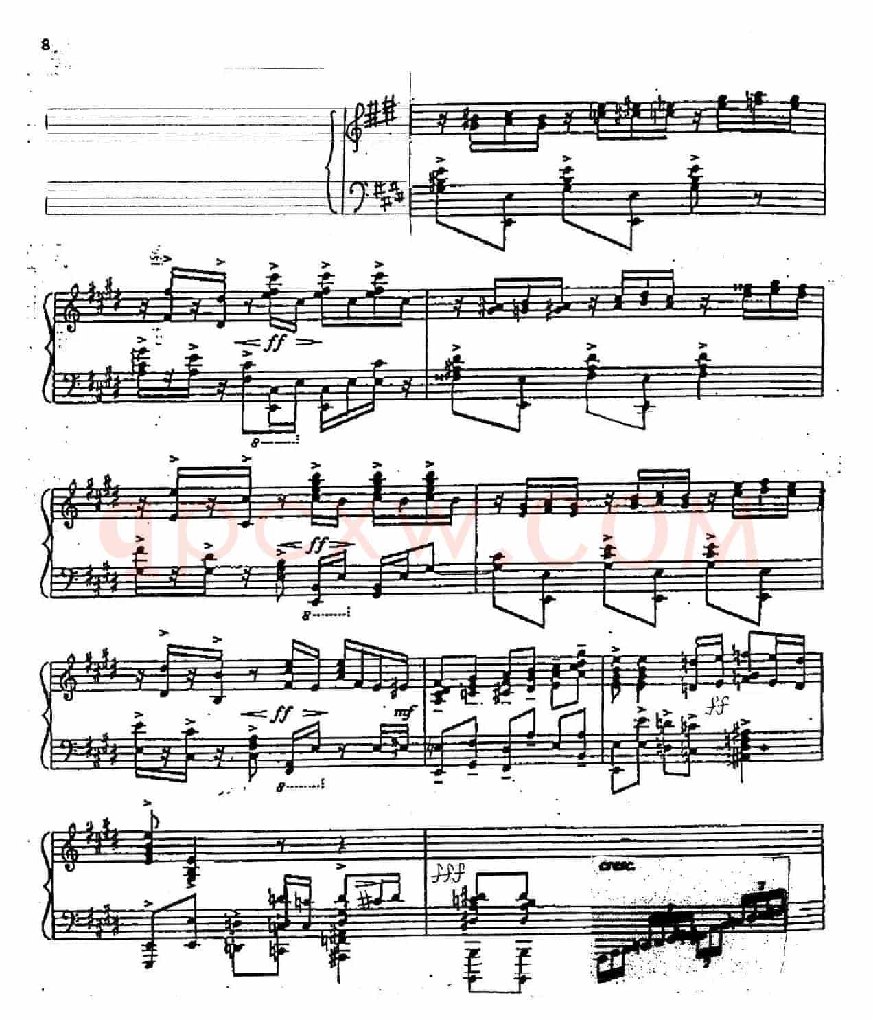 Carmen Variations 12 Pieces(12首卡门主题变奏曲·3)