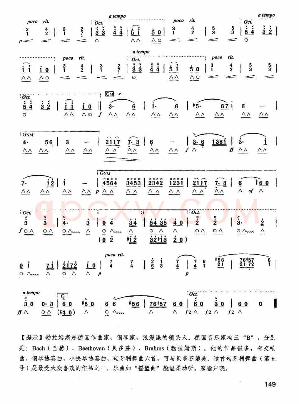 匈牙利舞曲（第五号）