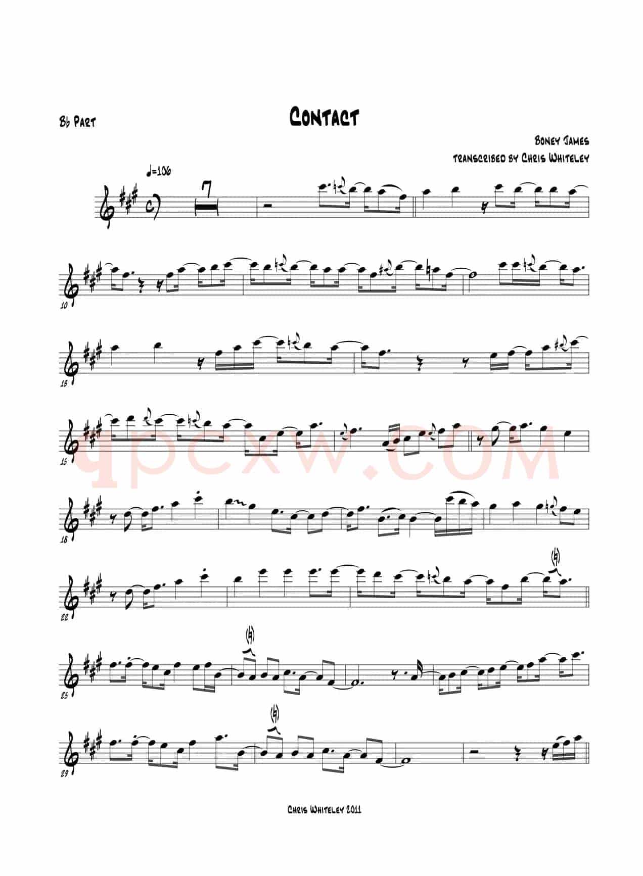 Contac（Bb PART）