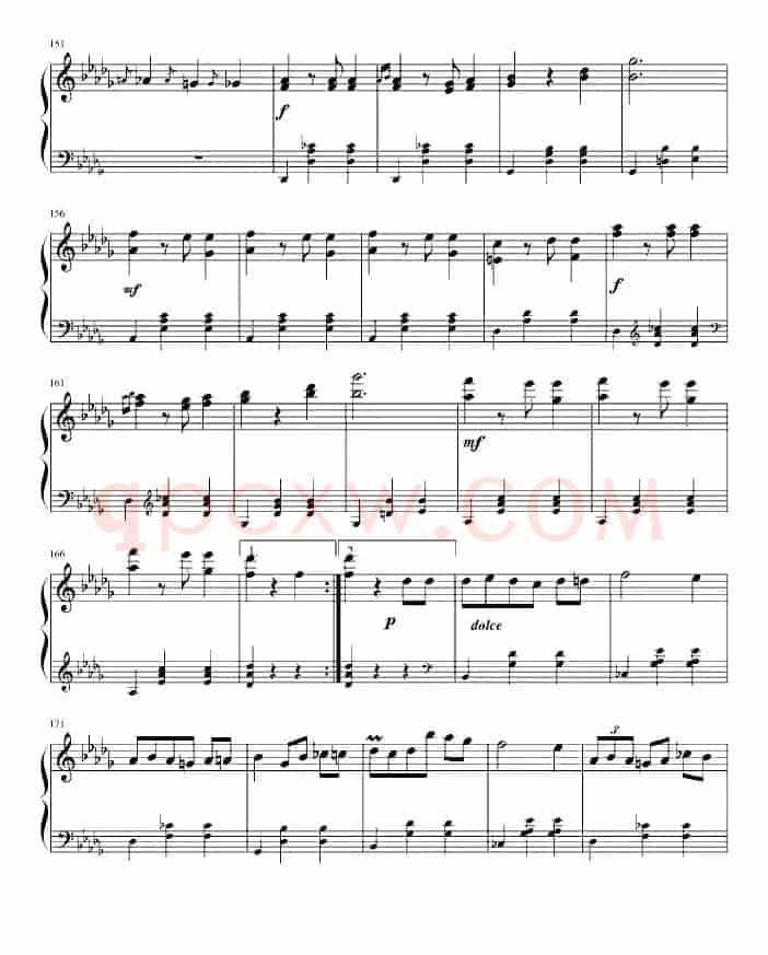 华丽的大圆舞曲（冯明东制谱版）