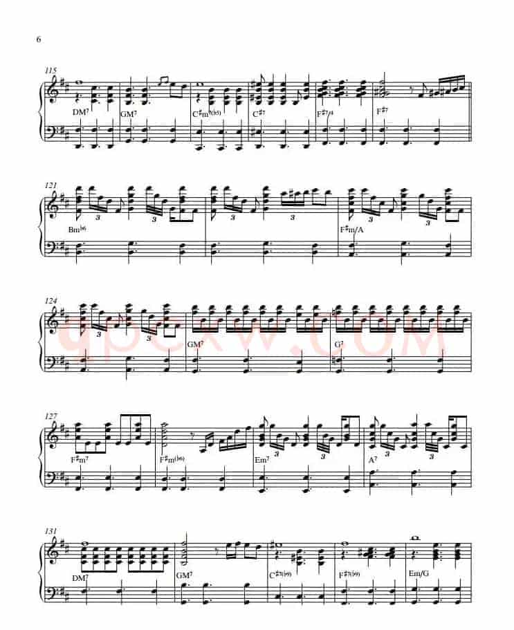Tango Pour Claude（献给克劳德的探戈）（​加花巴扬版）