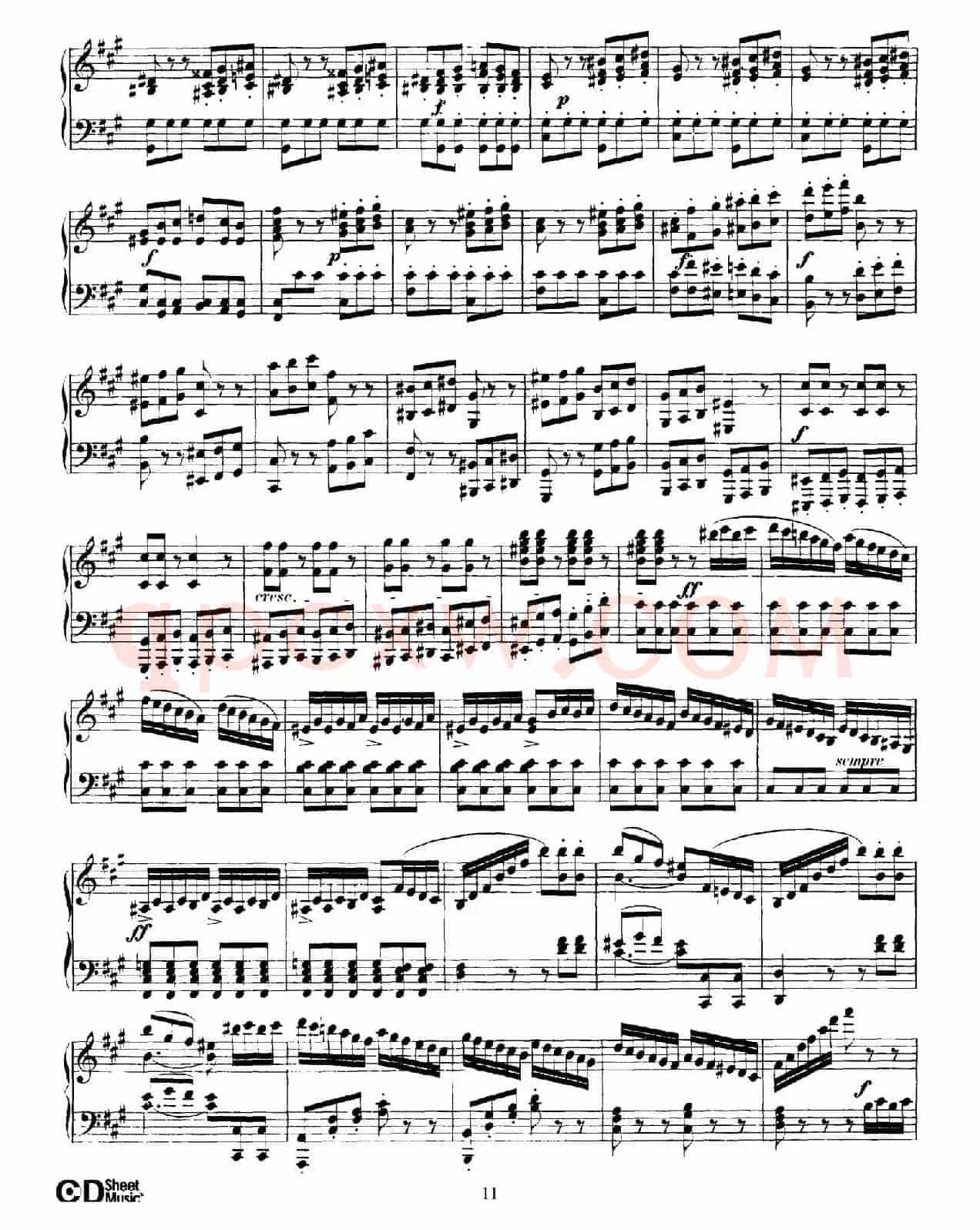 Fantasy in f-Sharp Minor Op.28(升f小调幻想曲)