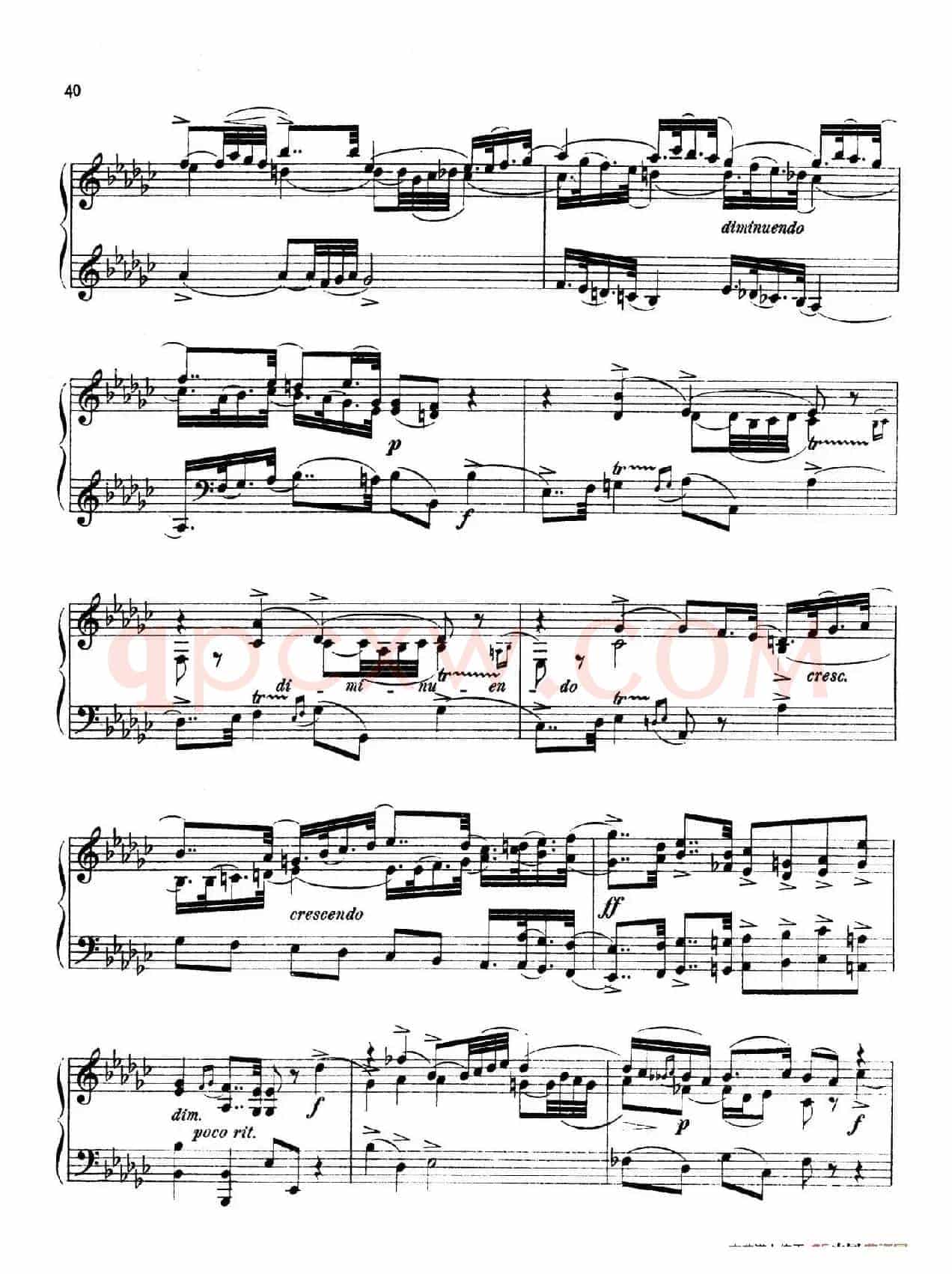 24 Characteristic Pieces Op.36(24首性格小品·8)