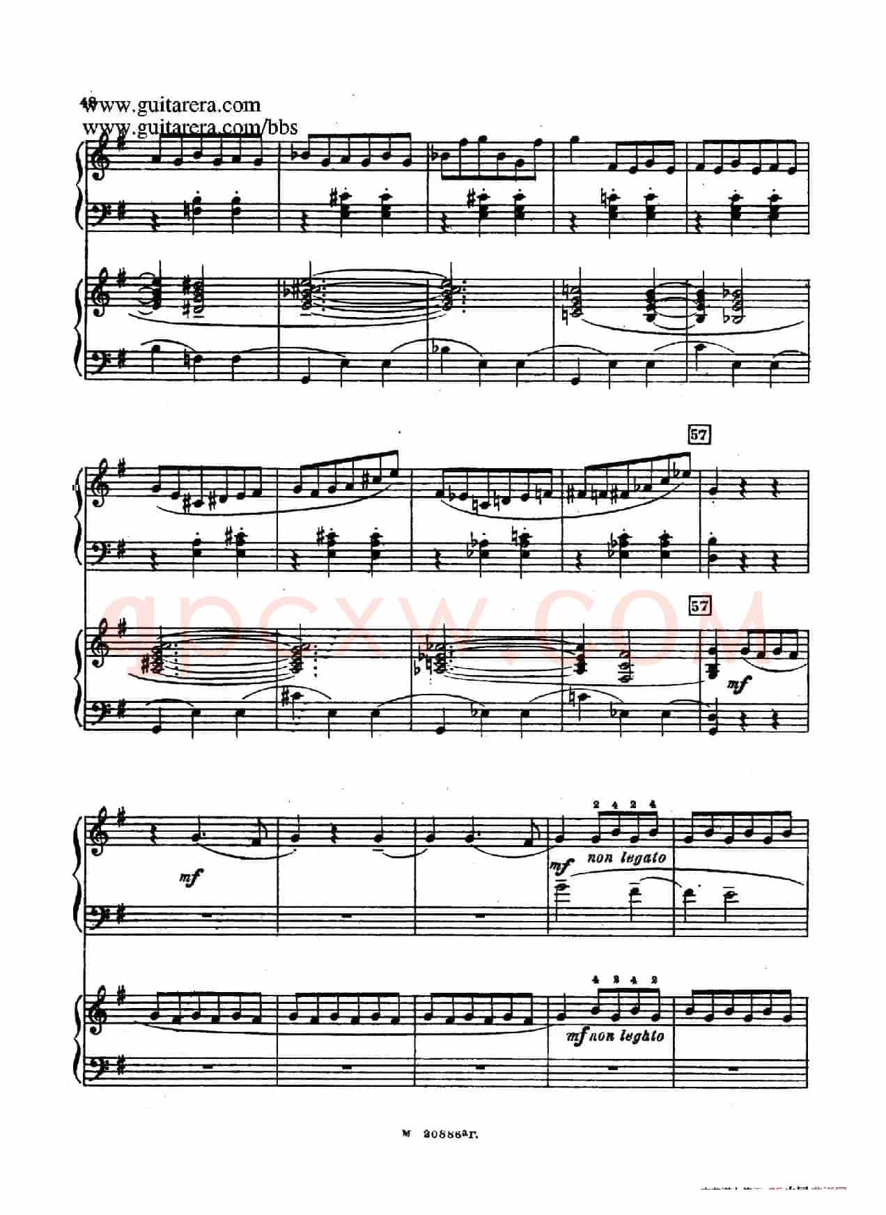 第二双钢琴组曲 Suite for Two Pianos No.2 Op.17(2. 圆舞曲 Valse)