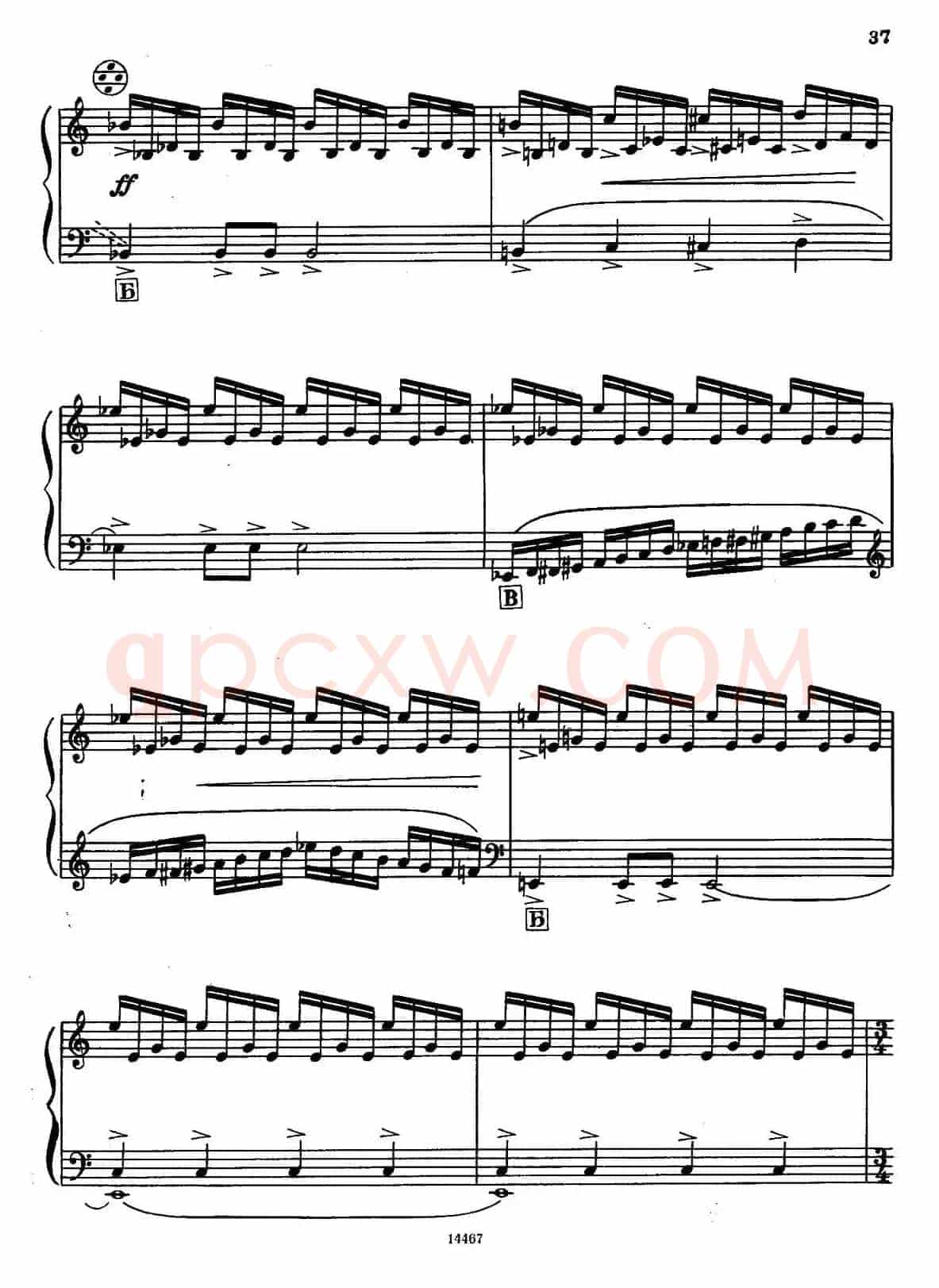 Sonate No.3(奏鸣曲三号)(第四乐章)