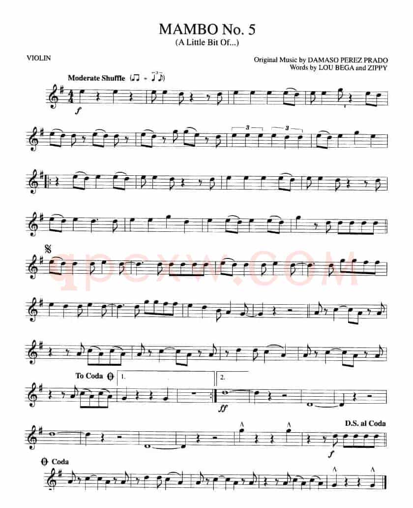MAMBO No.5