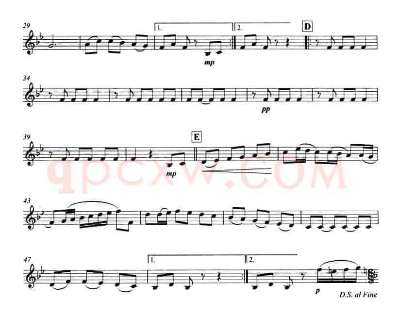 古典小品：小步舞曲（小号）