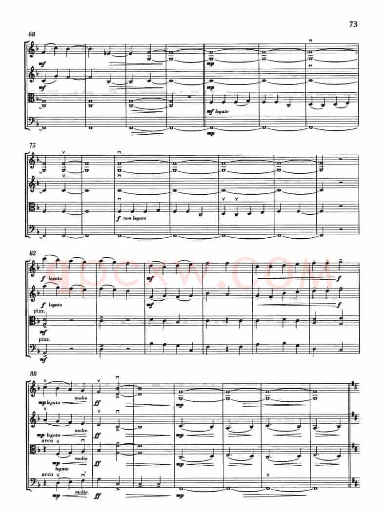 GOOD KING WENCESLAS（弦乐四重奏）