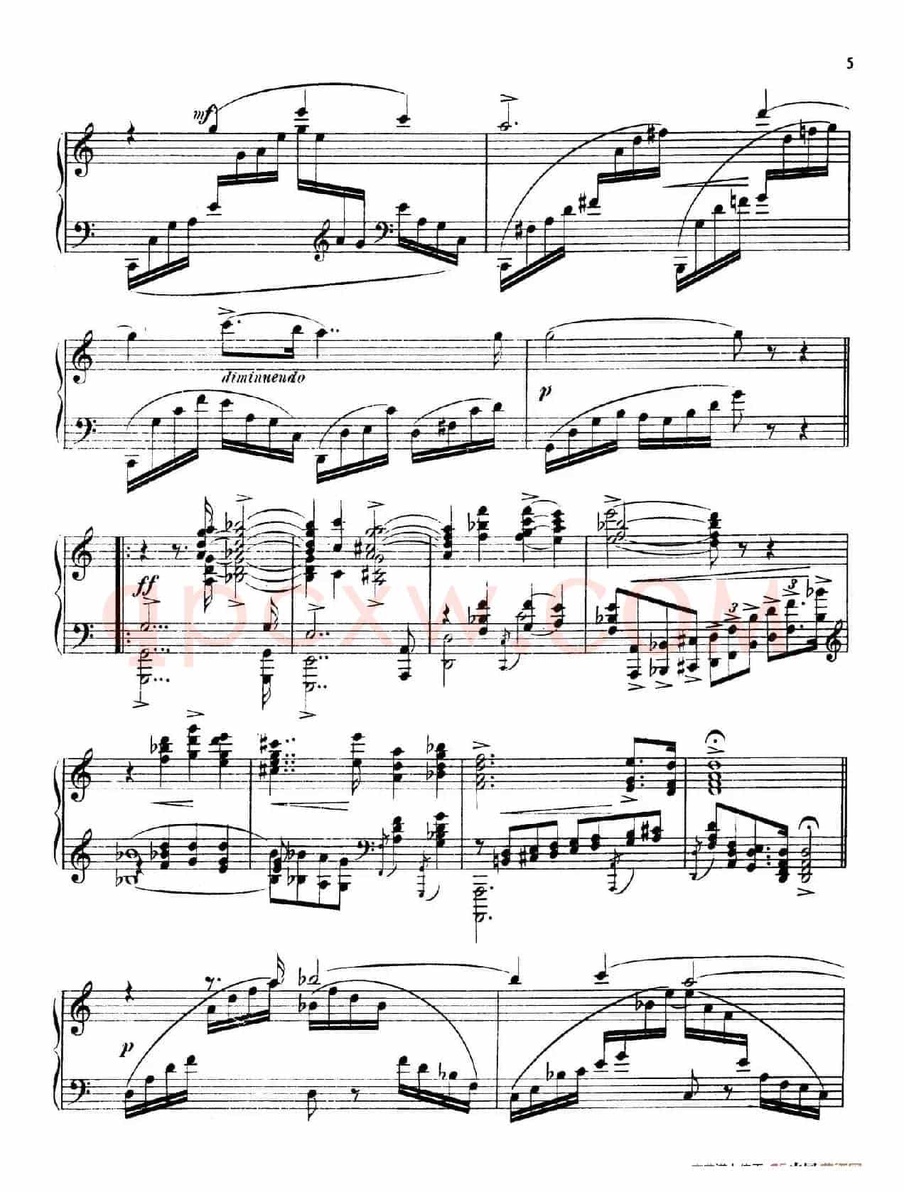 24 Characteristic Pieces Op.36（24首性格小品·1）