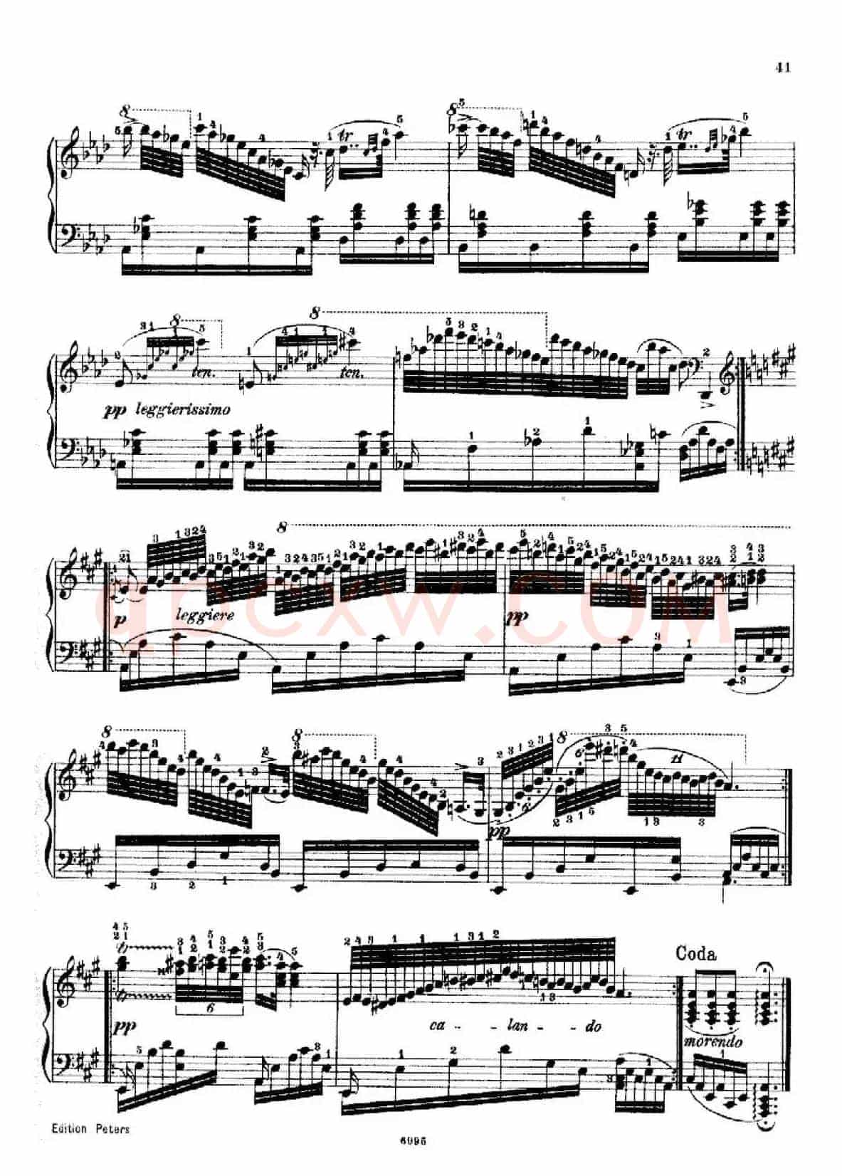 School of the Virtuoso Op.365(60首钢琴高级练习曲·15)