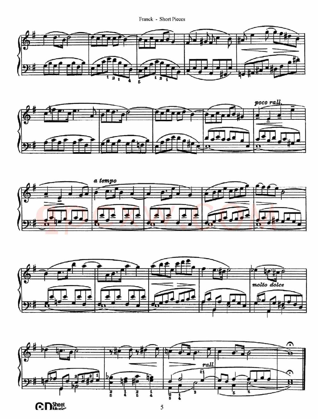 18 Short Pieces（18首小品·Ⅳ）