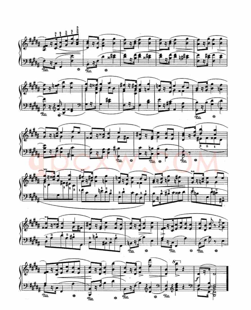 Trois Mazurkas Op·63（3首玛祖卡舞曲-1）