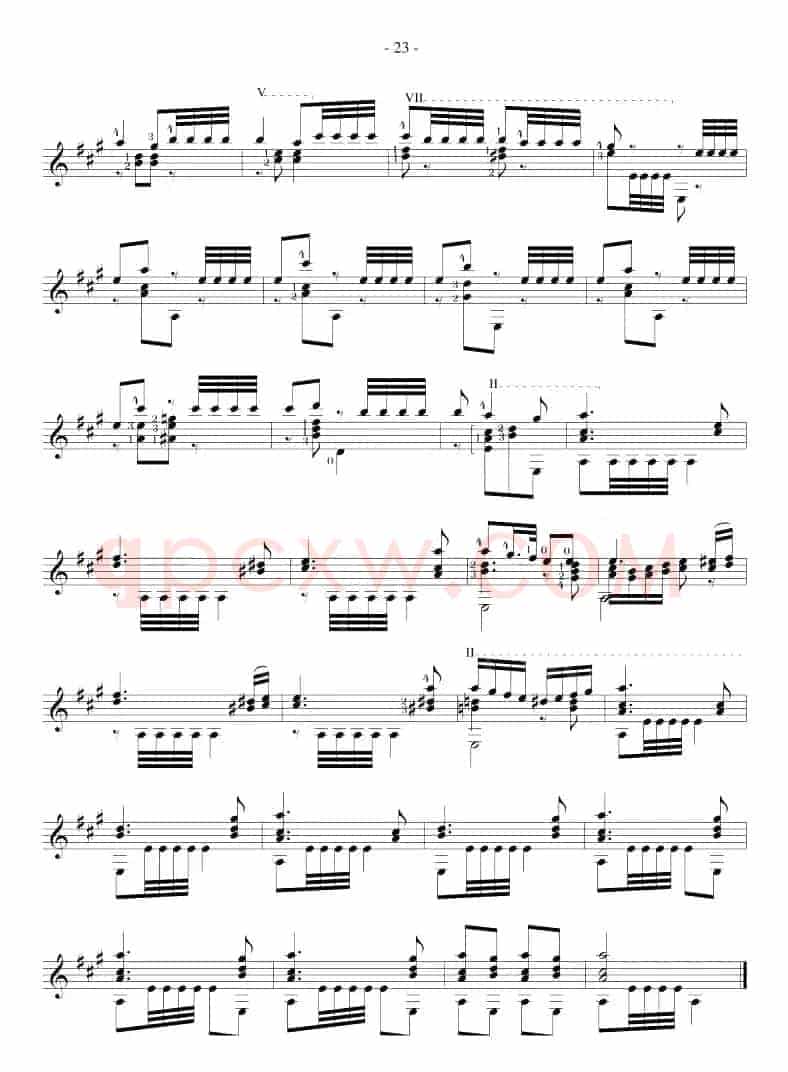 Sor-Coste《26 Studies》（STUDY 13）