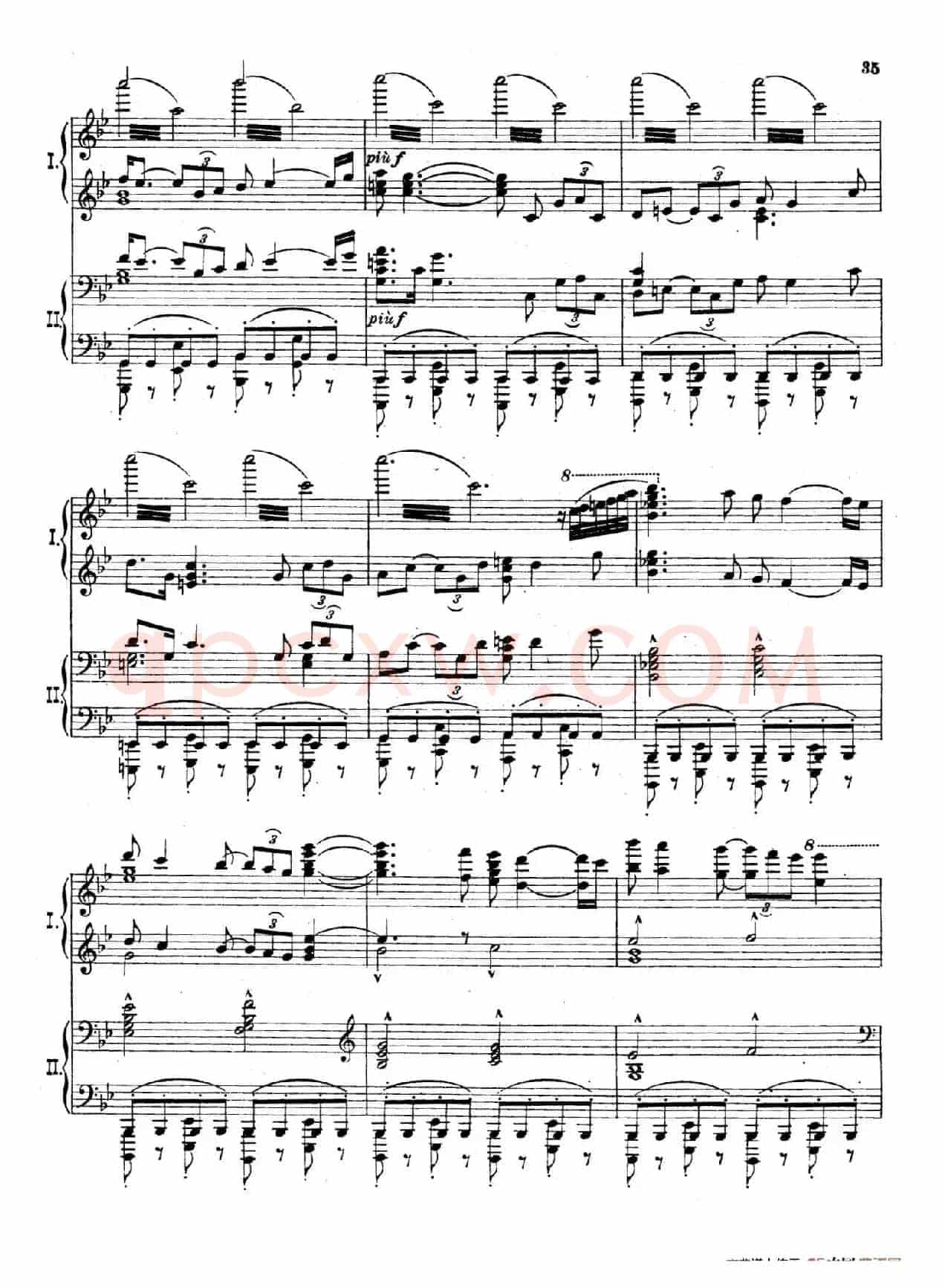The Pines of Rome(交响诗《罗马的松树》·双钢琴)(第四部分:阿皮亚大道上的松树)
