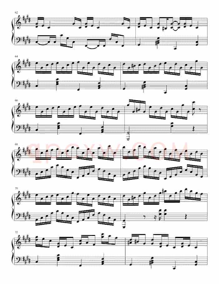 Croatian Rhapsody（克罗地亚狂想曲）（风惊制谱版）