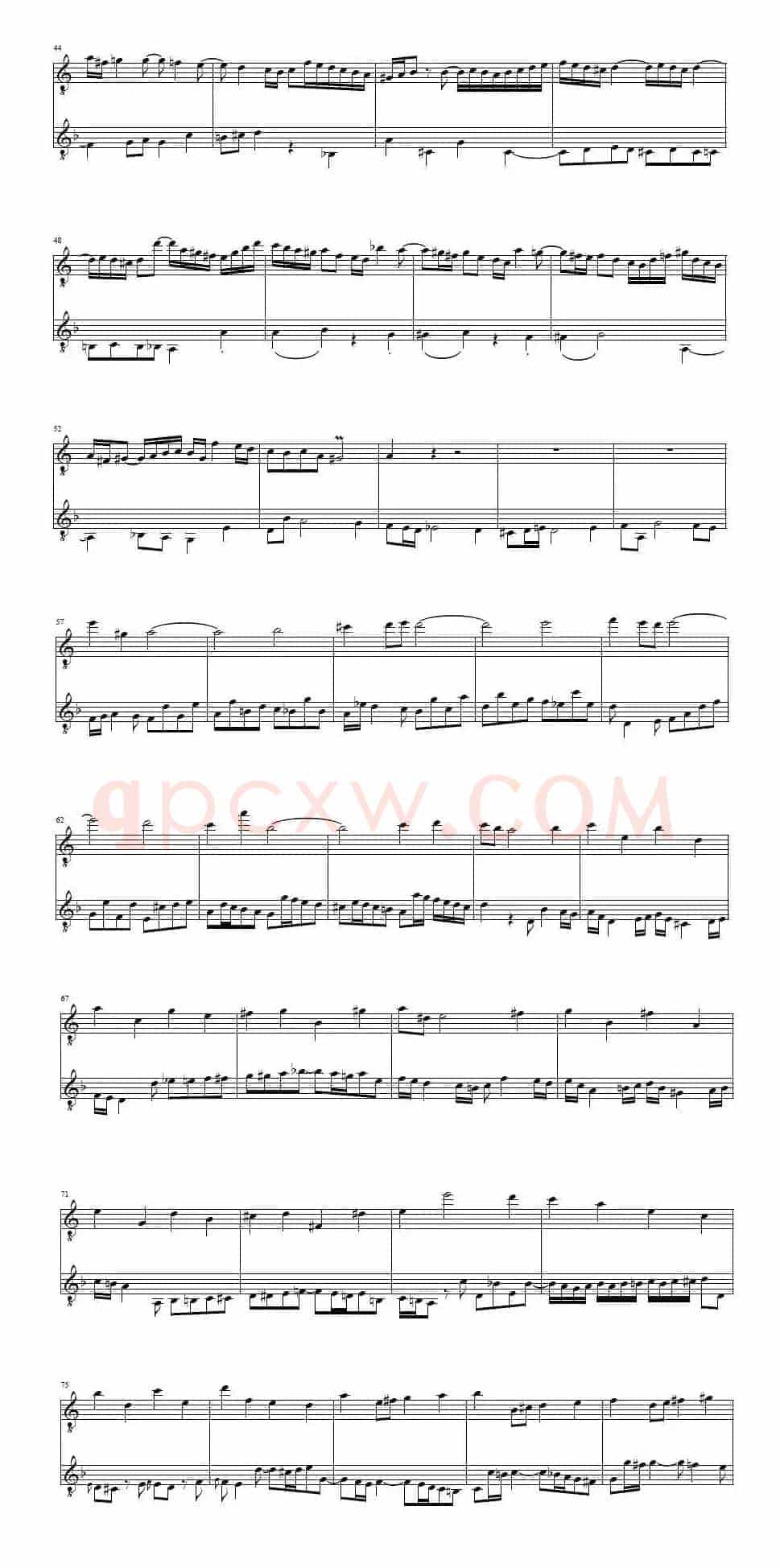 Canon（in Hypodiatessaron [卡农 吉他二重奏]）