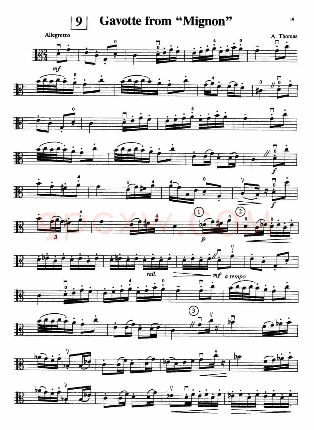 Gavotte From 