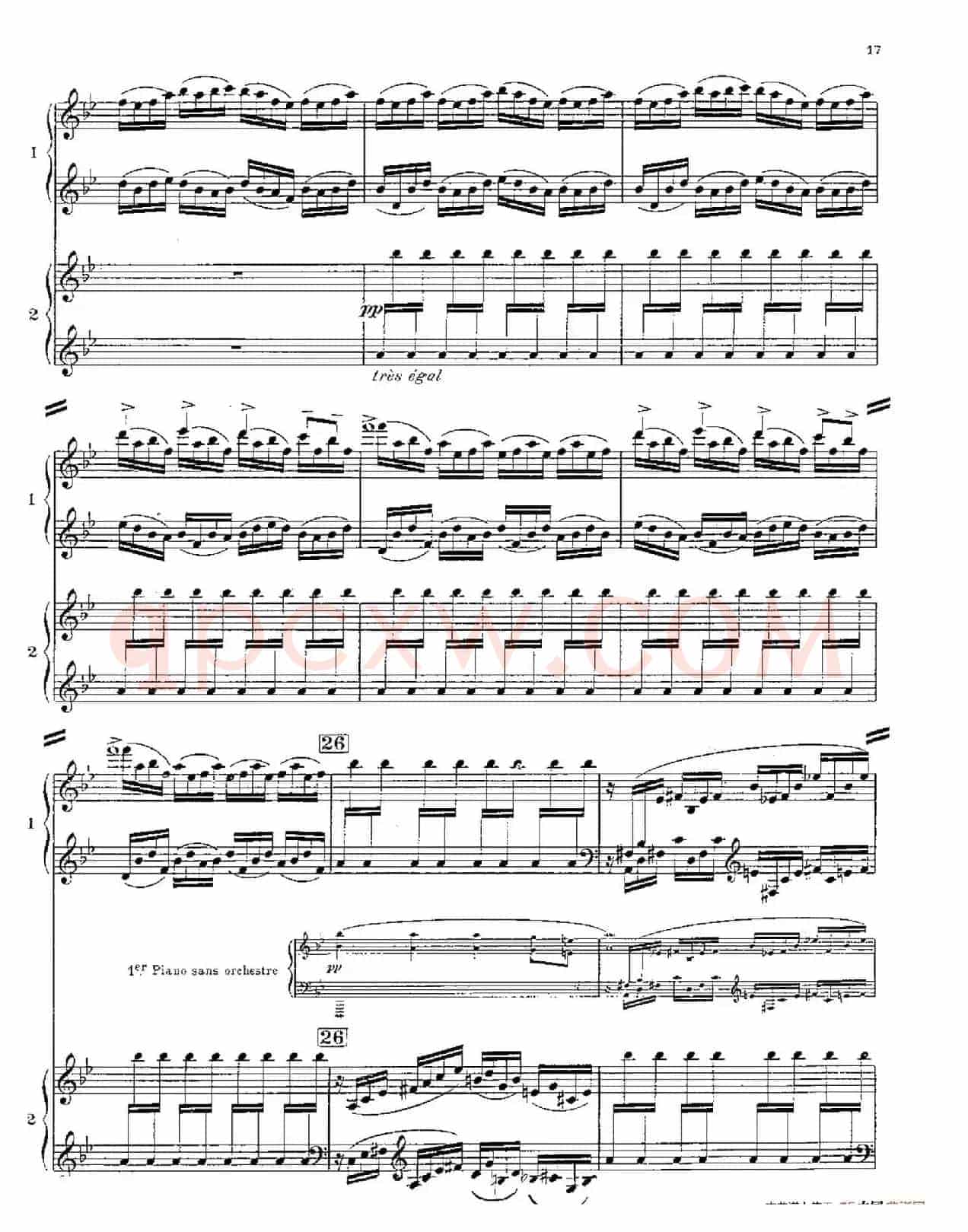 Concerto for 2 Pianos in d Minor(d小调双钢琴协奏曲· 第一乐章)