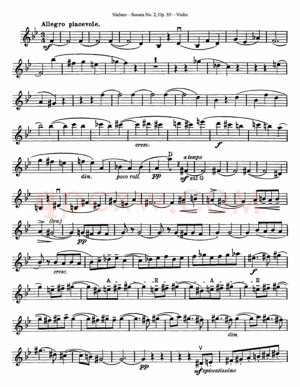 Violin Sonata No.2  Op.35