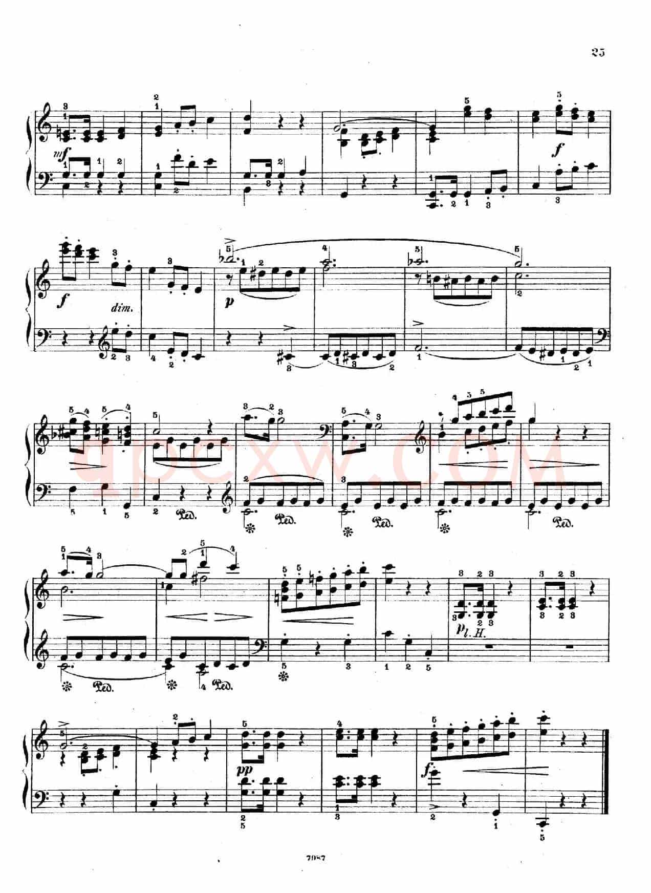 Five Sonatinas Op.70（5首钢琴小奏鸣曲·3）