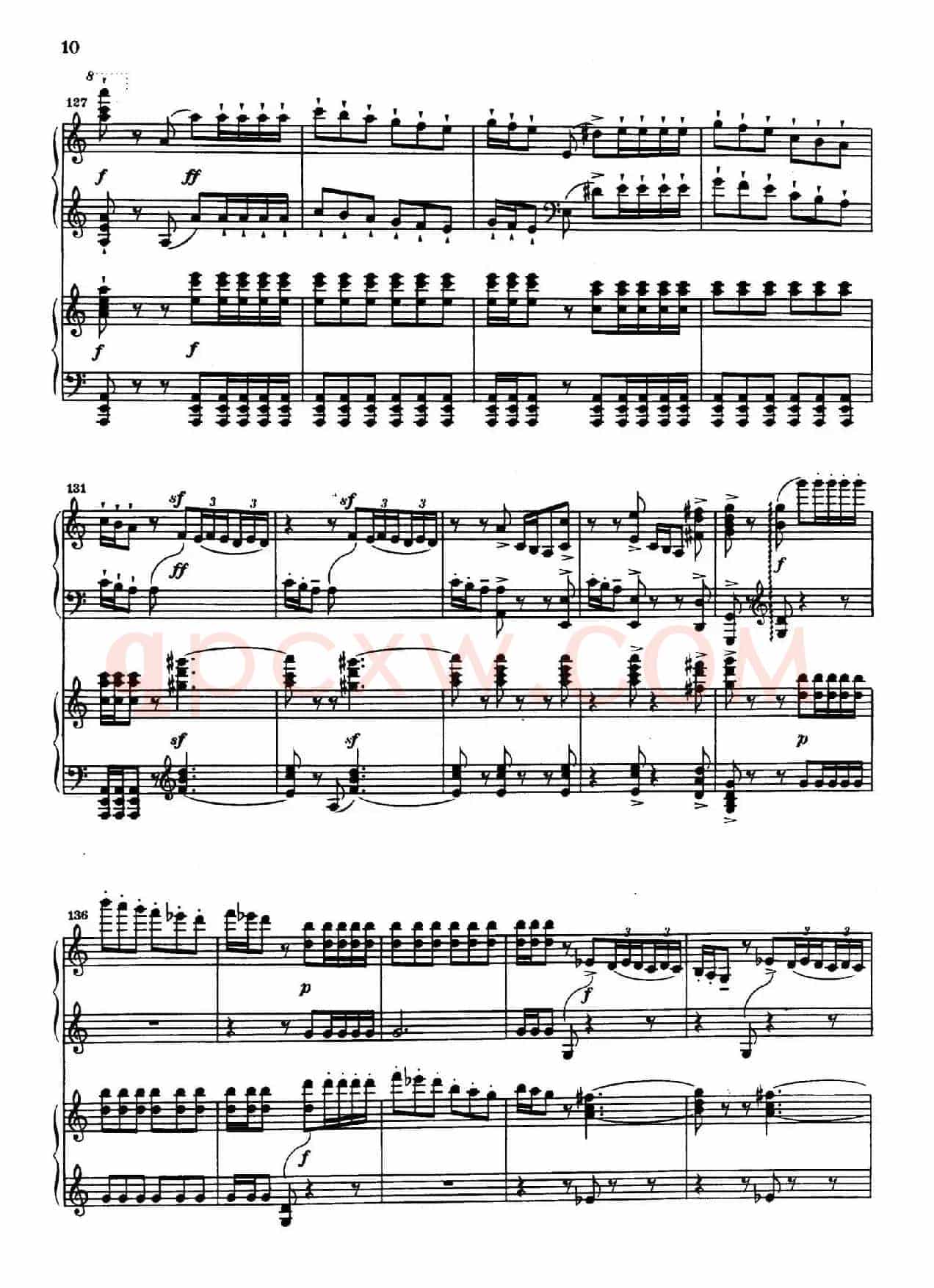 Introduction et Rondo Capriccioso Op.28(引子与随想回旋曲·双钢琴)