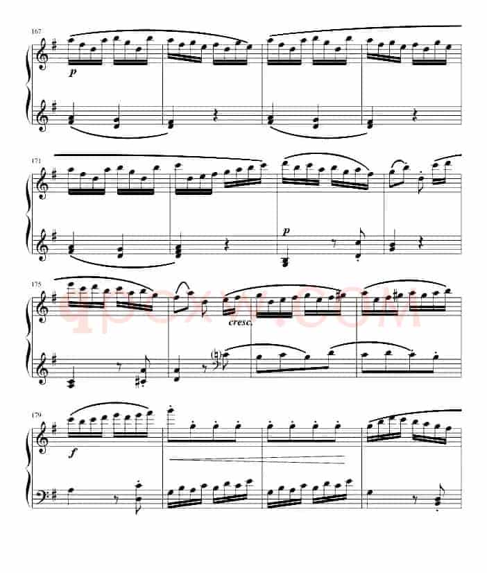 吉普赛回旋曲（全国钢琴演奏（业余）考级第六级曲目）