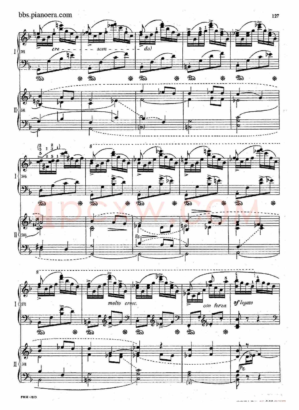 Krakowiak Grand Rondo de Concert Op.14(克拉科维克音乐会用大回旋曲·双钢琴版)