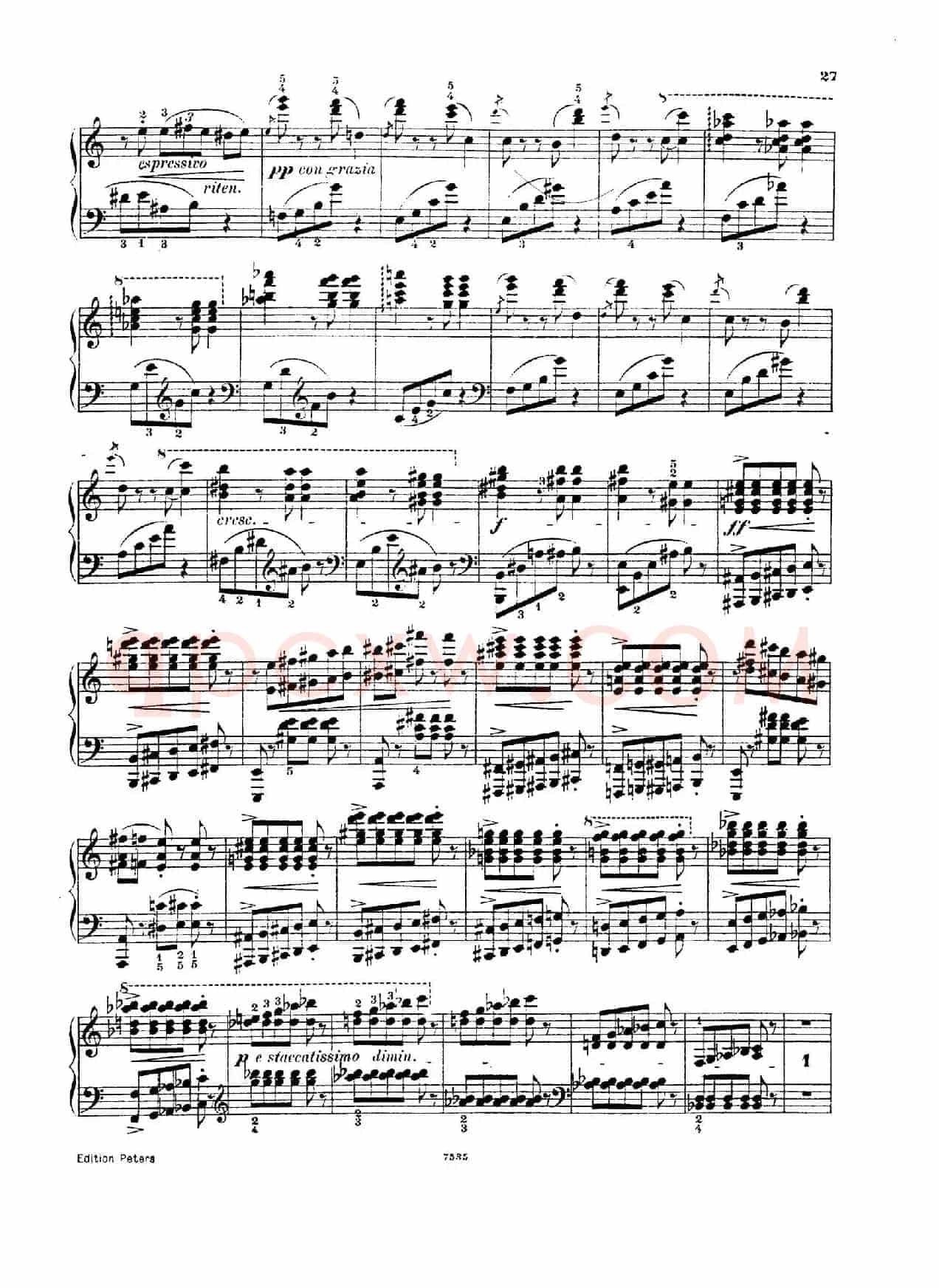 5 Valses Caprices（5首随想圆舞曲·第1集）
