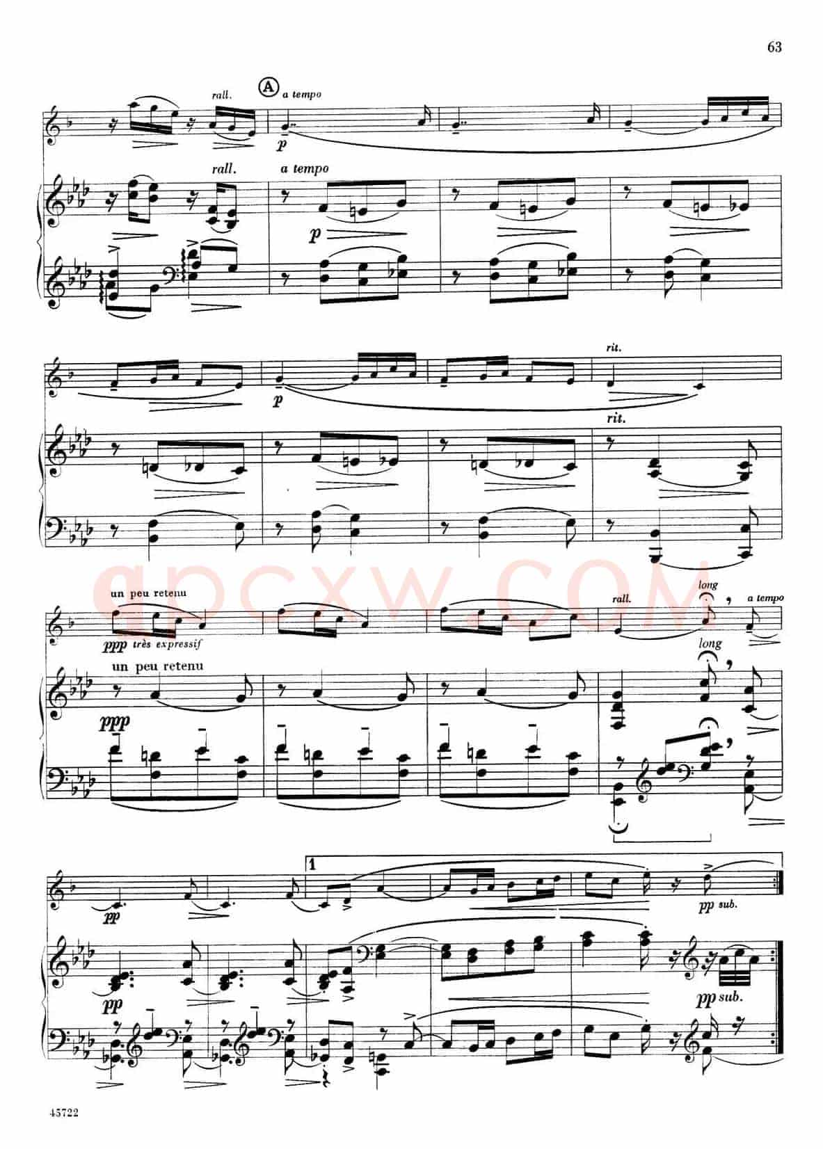 15首古典萨克斯独奏曲：14、sonatine（中音萨克斯+钢琴伴奏）