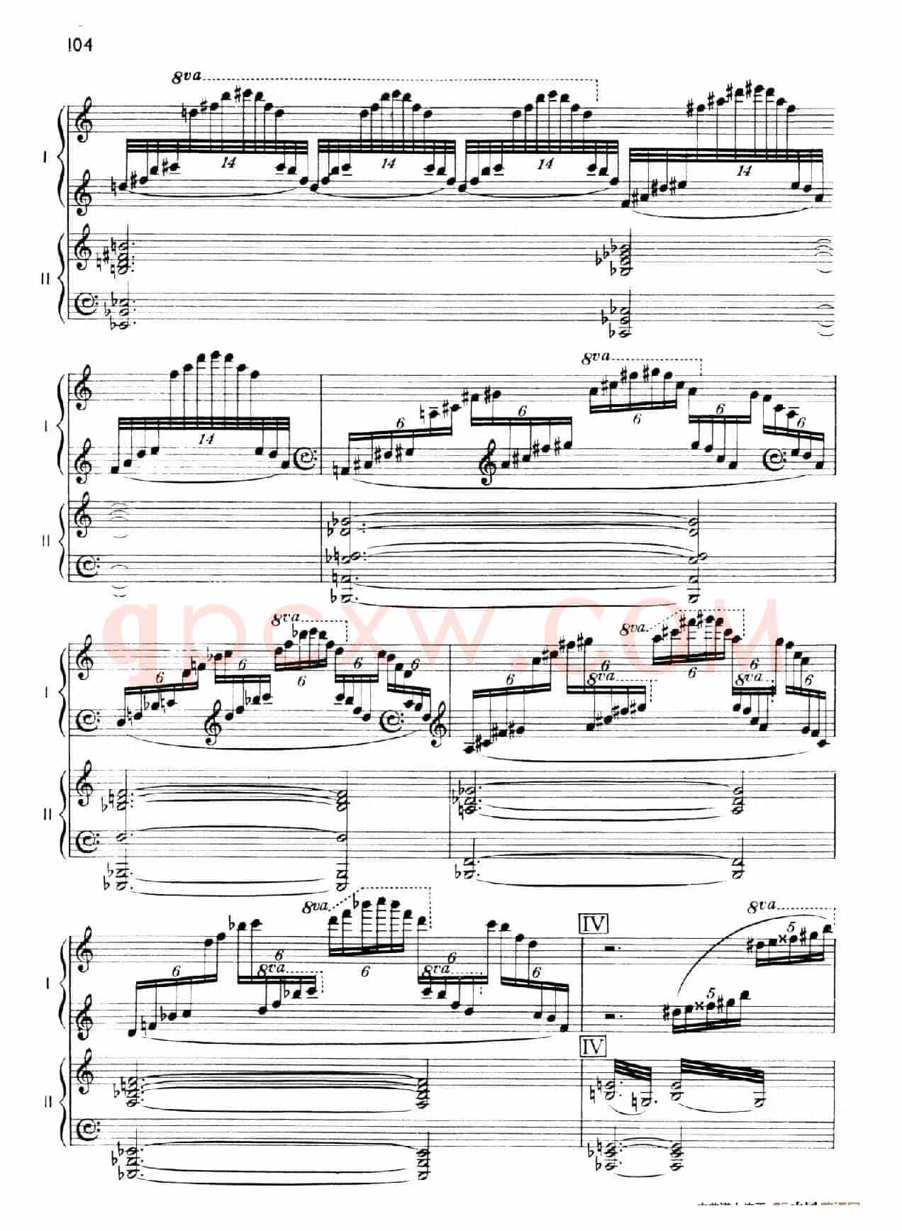 The Planets Op.32(双钢琴)(行星·第七乐章 海王星—神秘主义者)