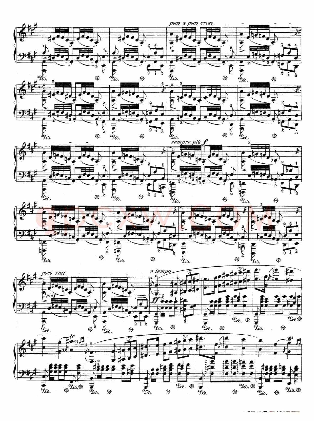 Polonaise in f-Sharp Minor Op.44(升f小调波兰舞曲)